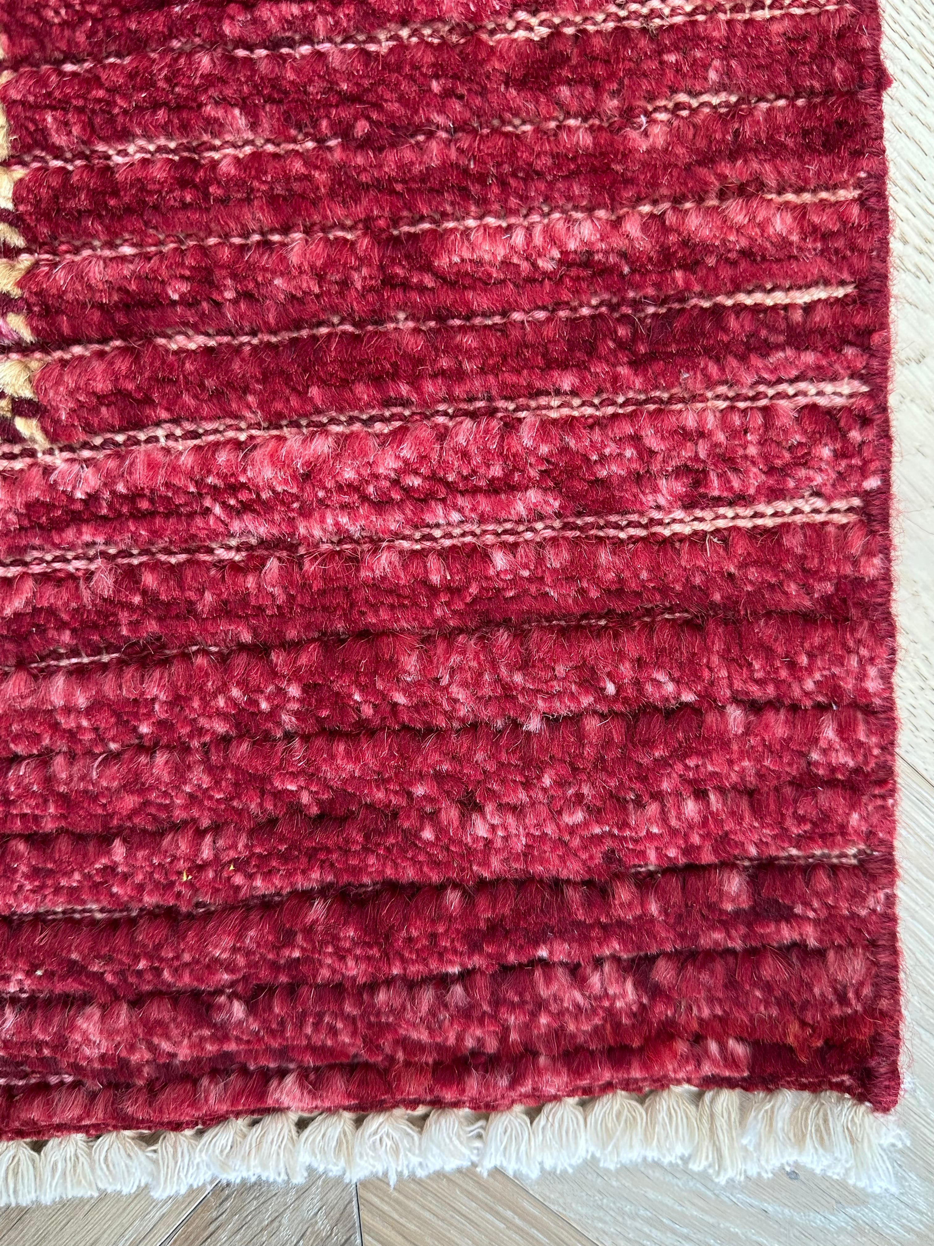 HANDMADE AFGHAN MUSHWANI KILIM | CM|