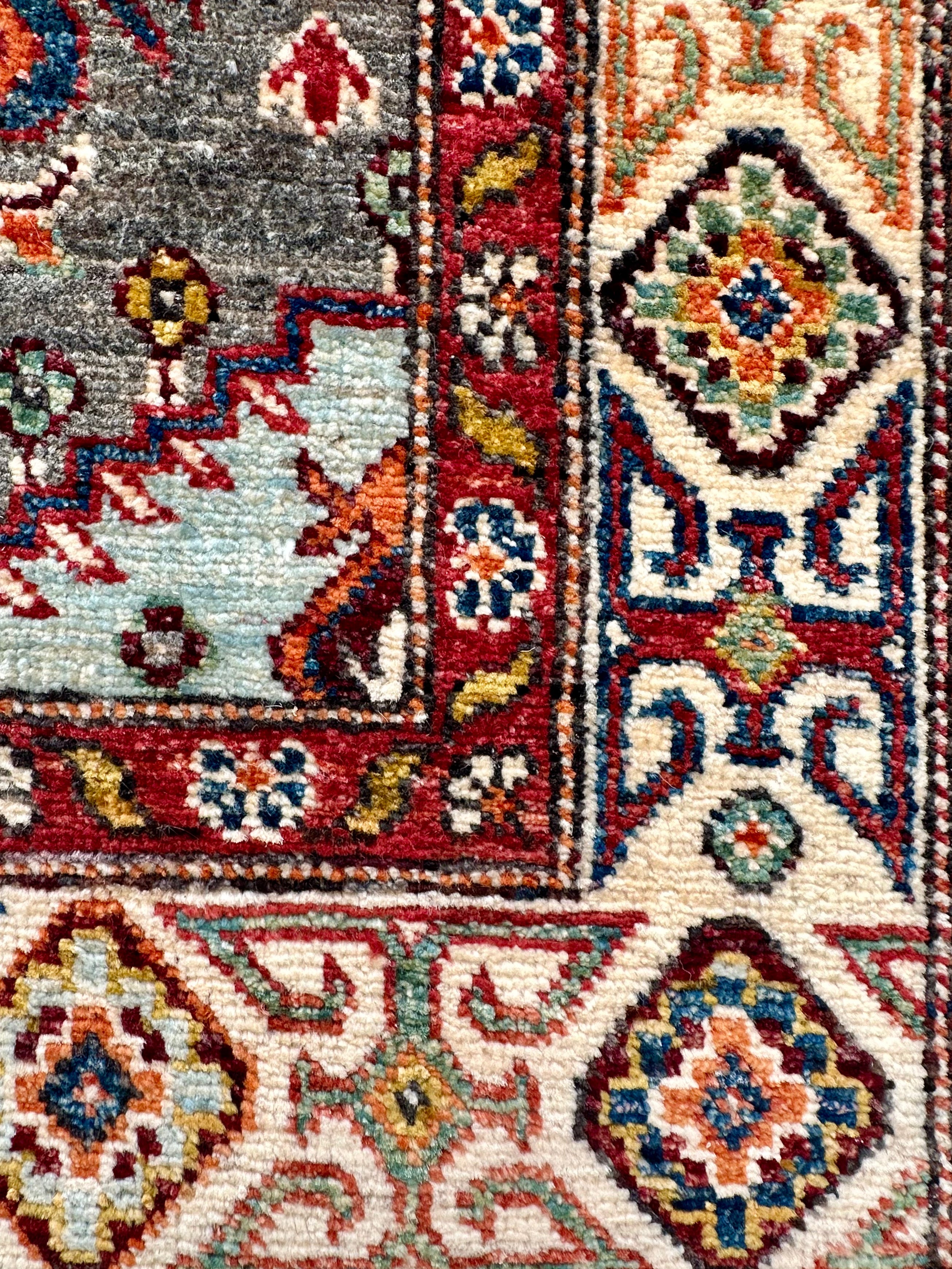 Kazak handmade runner — 2.95 x 0.80