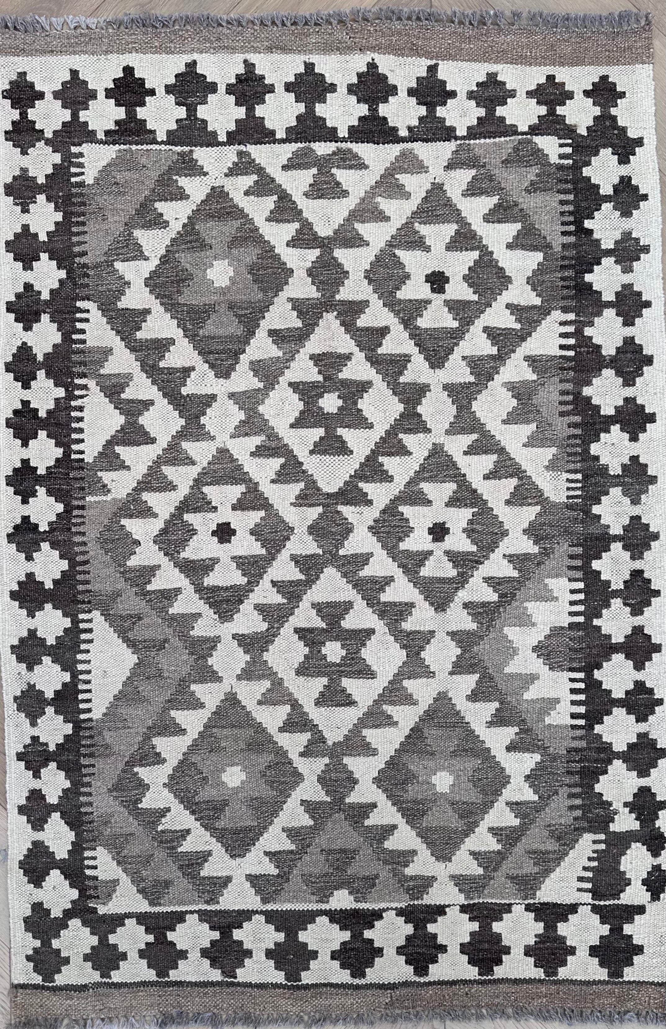 Chobi Afghan Handmade — 1.24 x 0.84