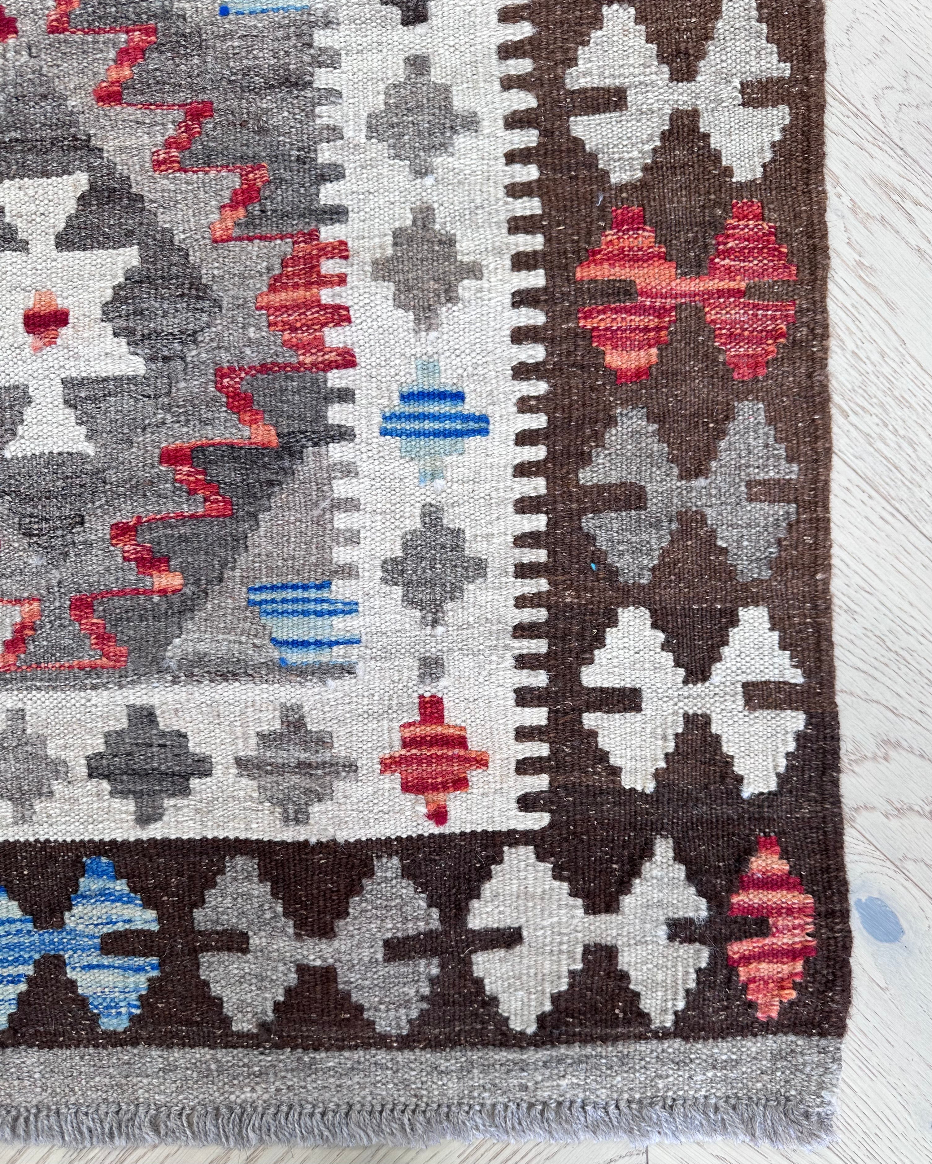Chobi Afghan Handmade — 1.46 x 1.03