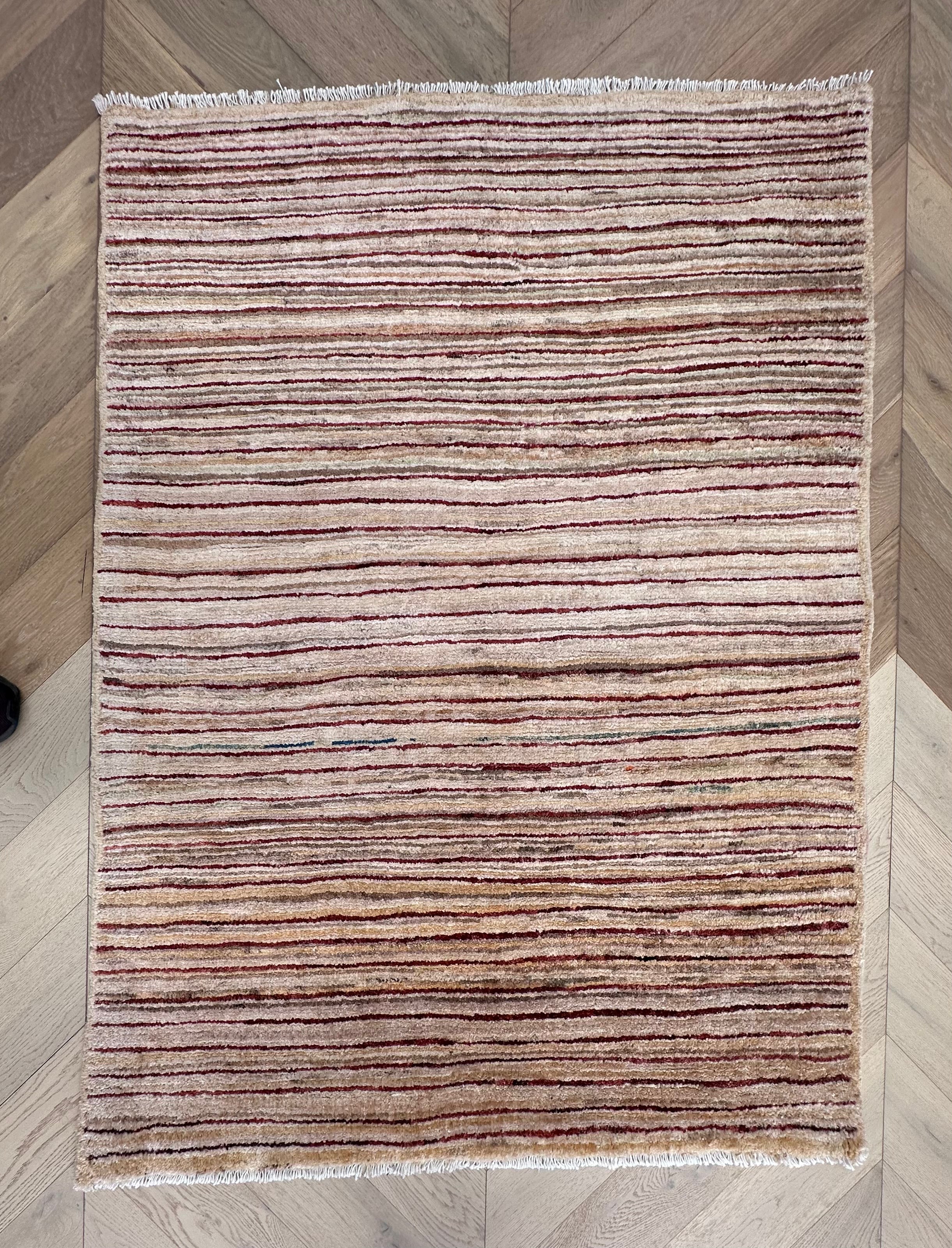 Beige Afghan Handmade