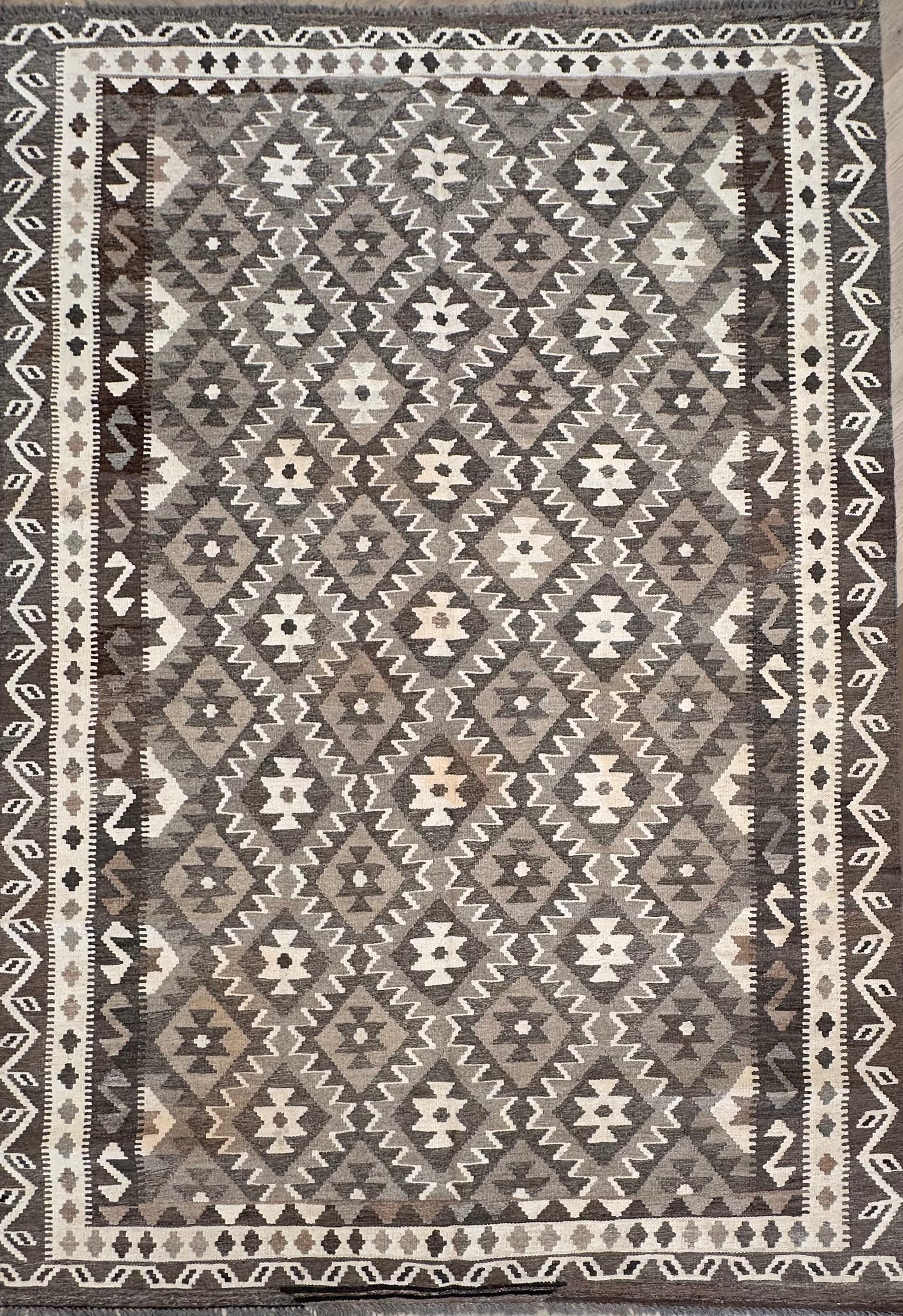 Chobi Afghan Handmade — 2.52 x 1.73