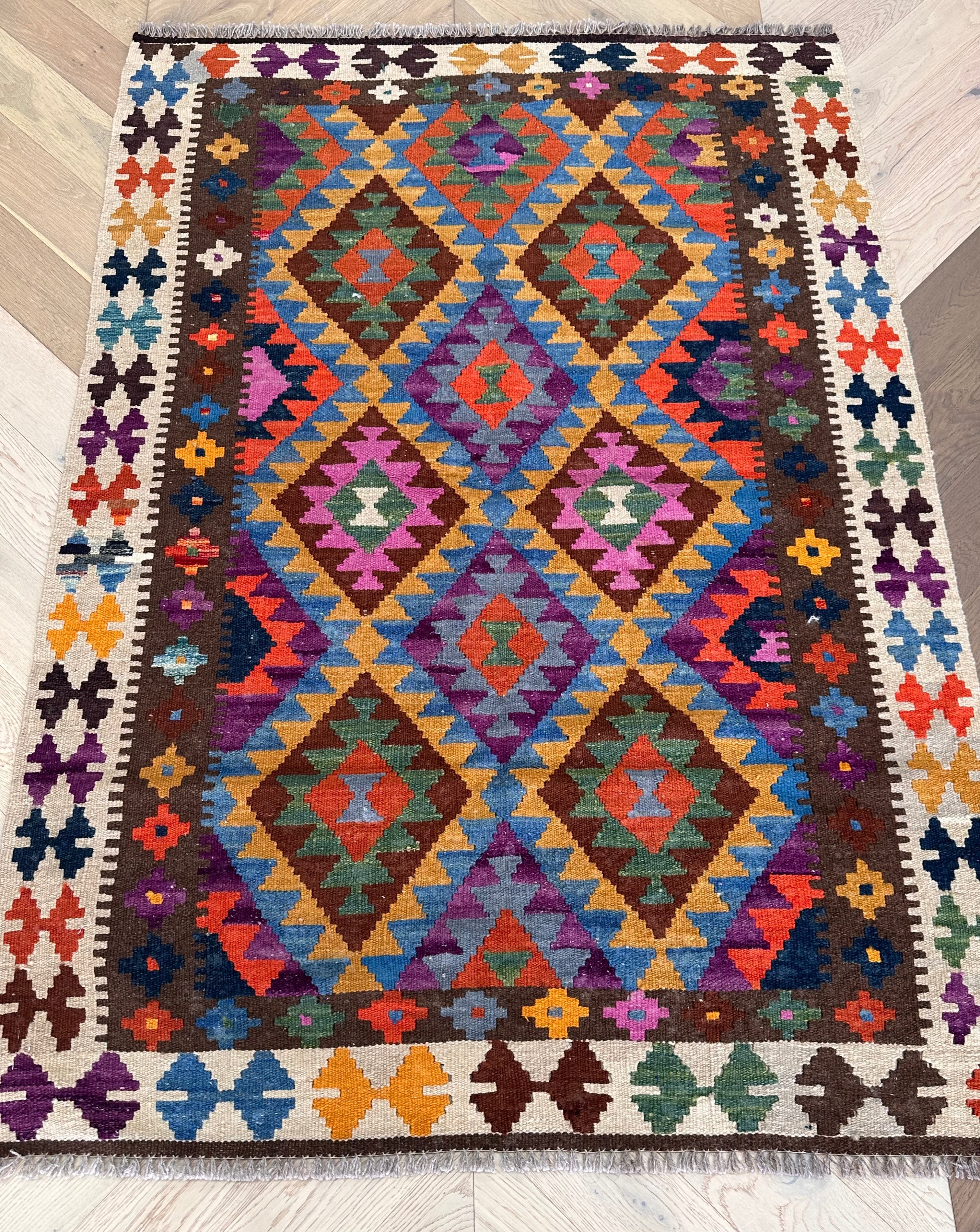 Chobi Afghan Handmade — 1.81 x 1.26