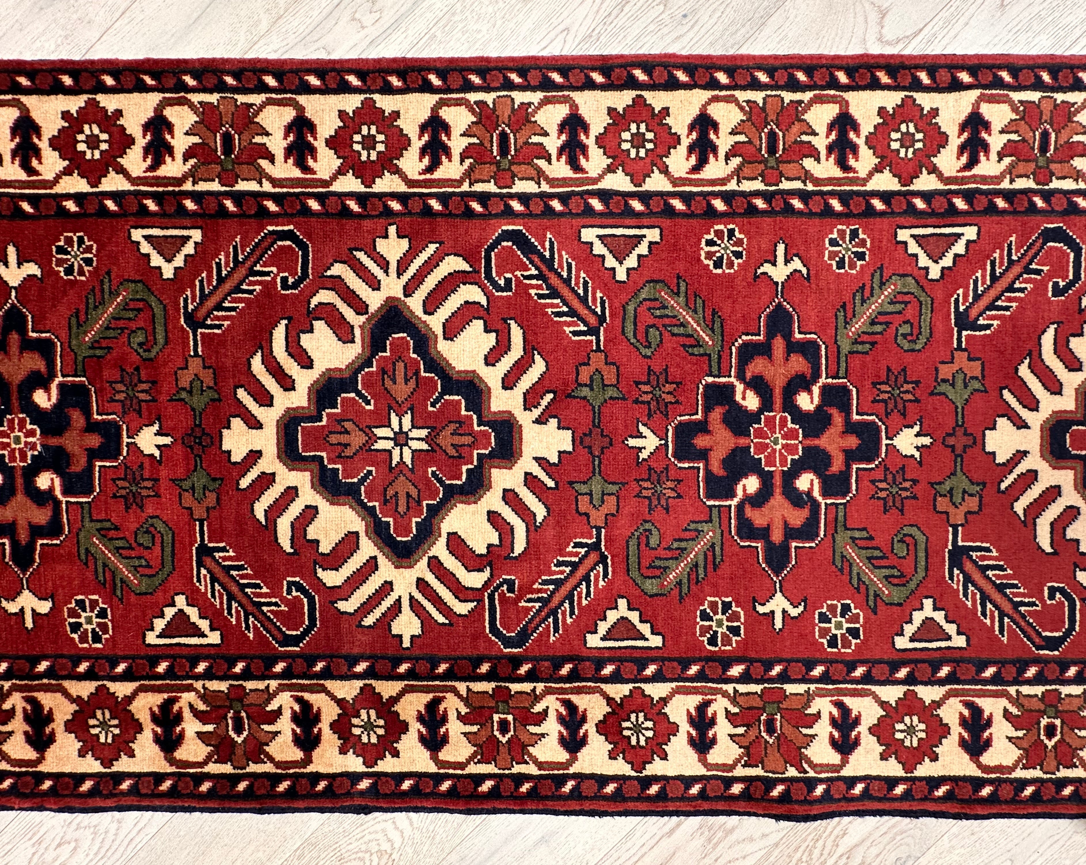 Chobi Afghan Handmade — 5.00 x 0.82