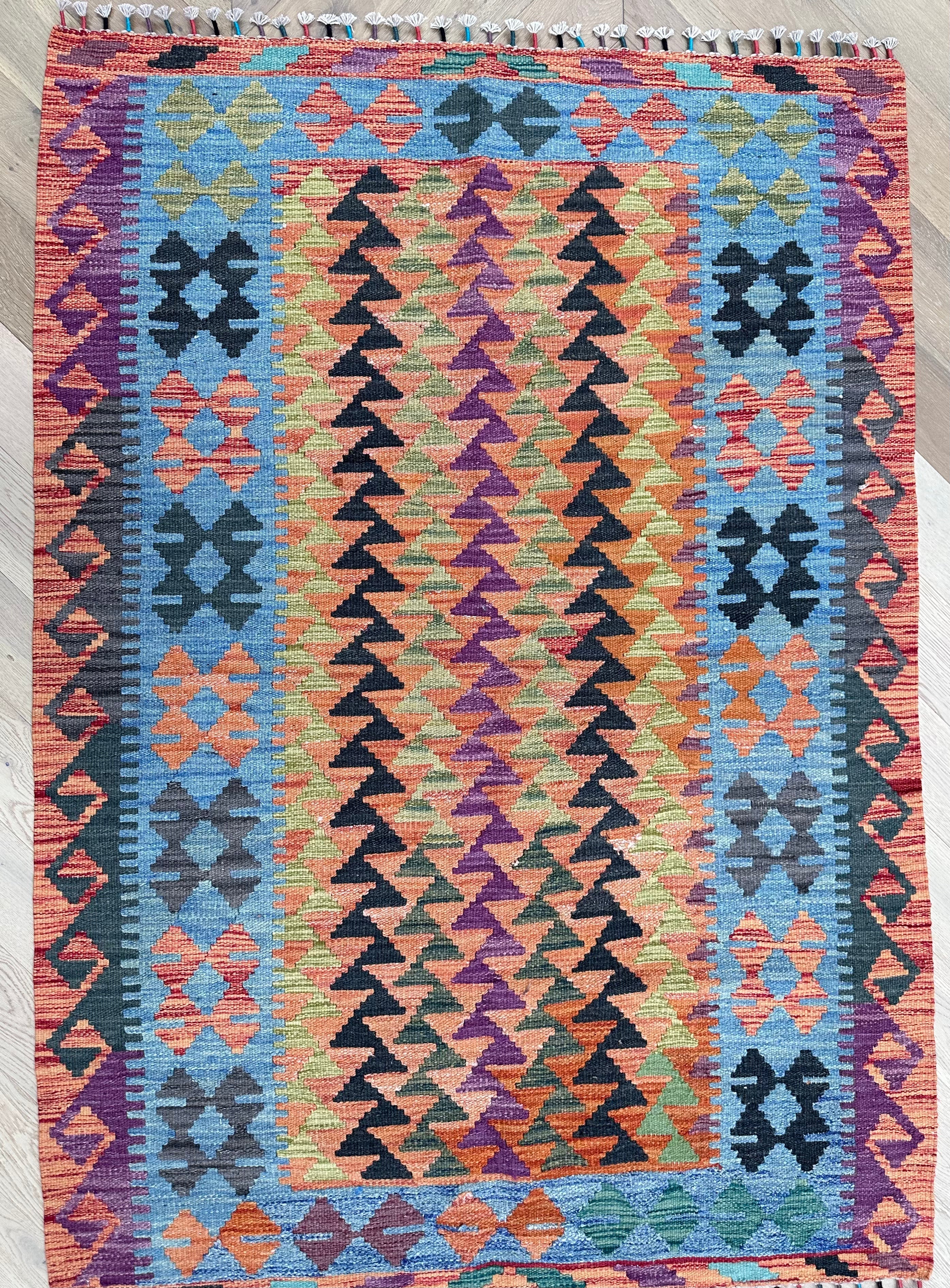 Chobi Afghan Handmade — 1.79 x 1.23