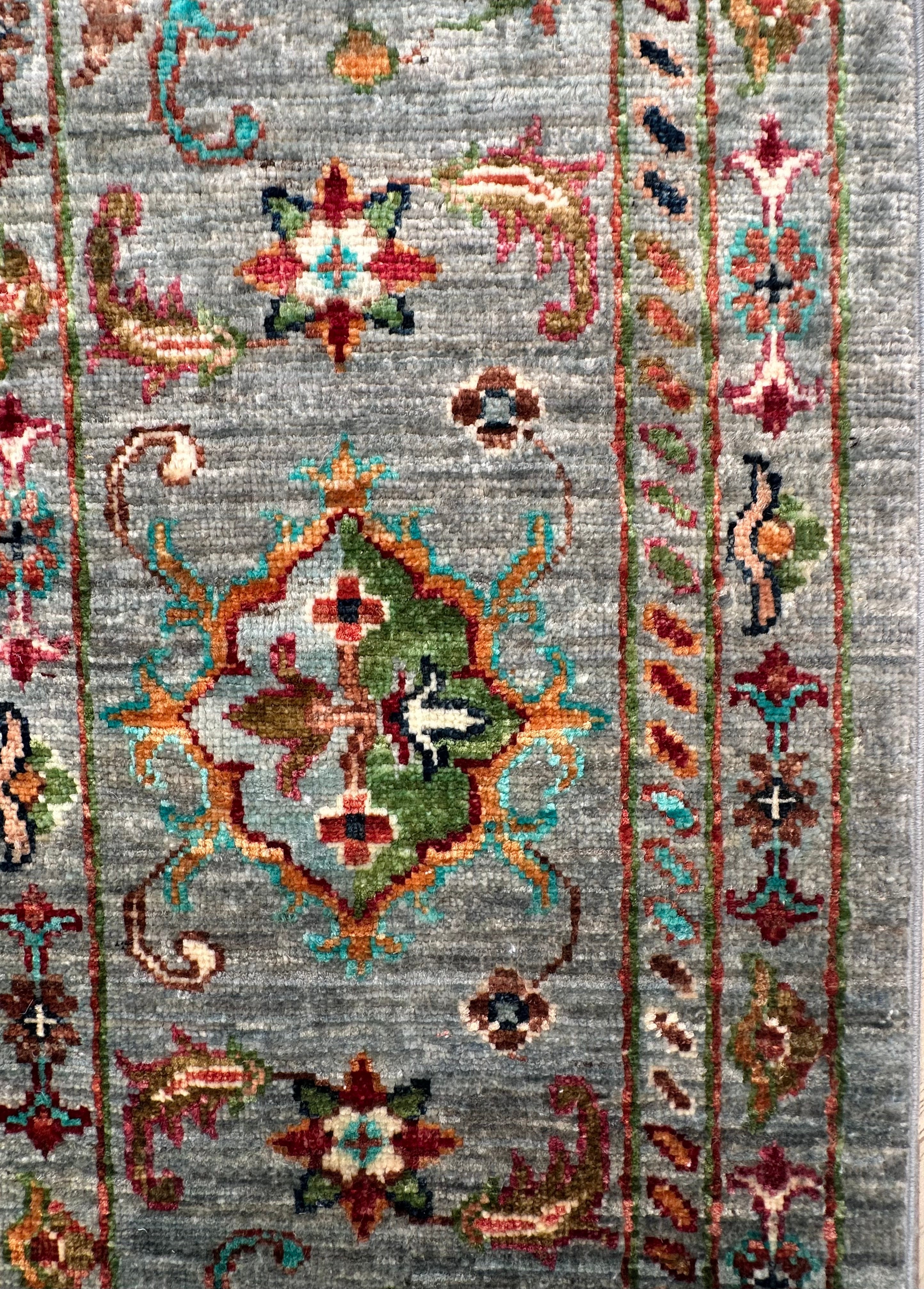 Afghan handmade rug,Chobi. Size:302x202 cm