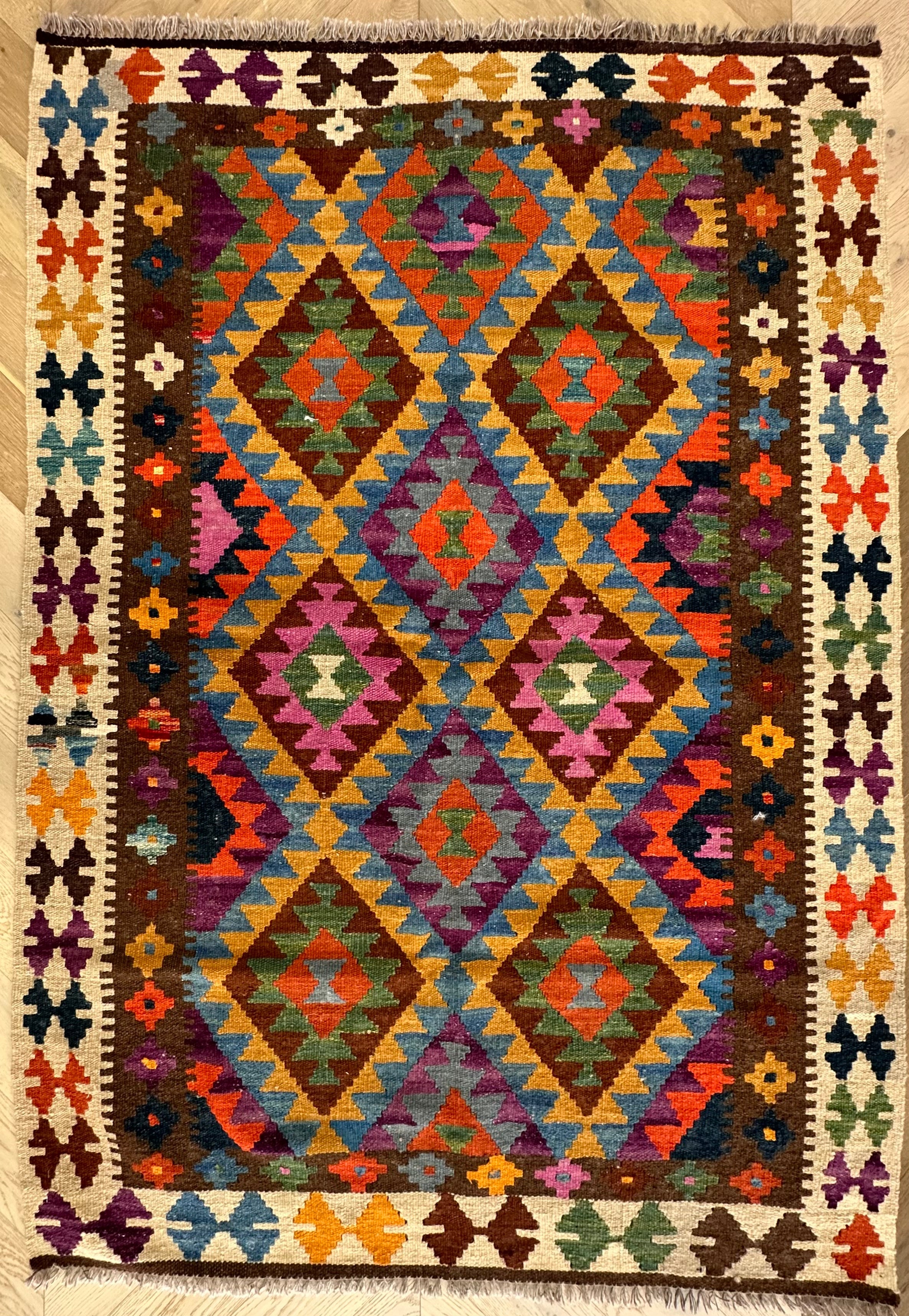 Chobi Afghan Handmade — 1.81 x 1.26