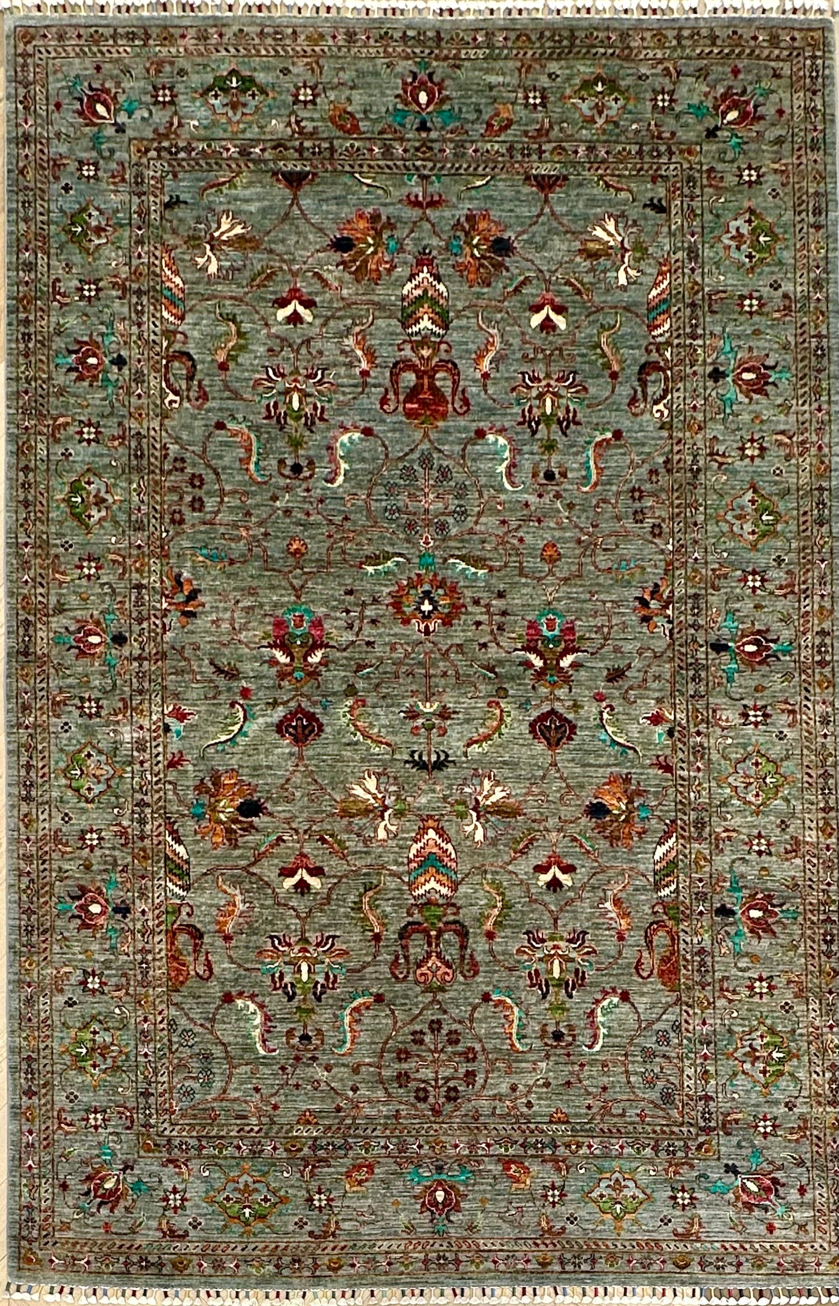 Chobi Afghan Handmade — 3.02 x 2.02