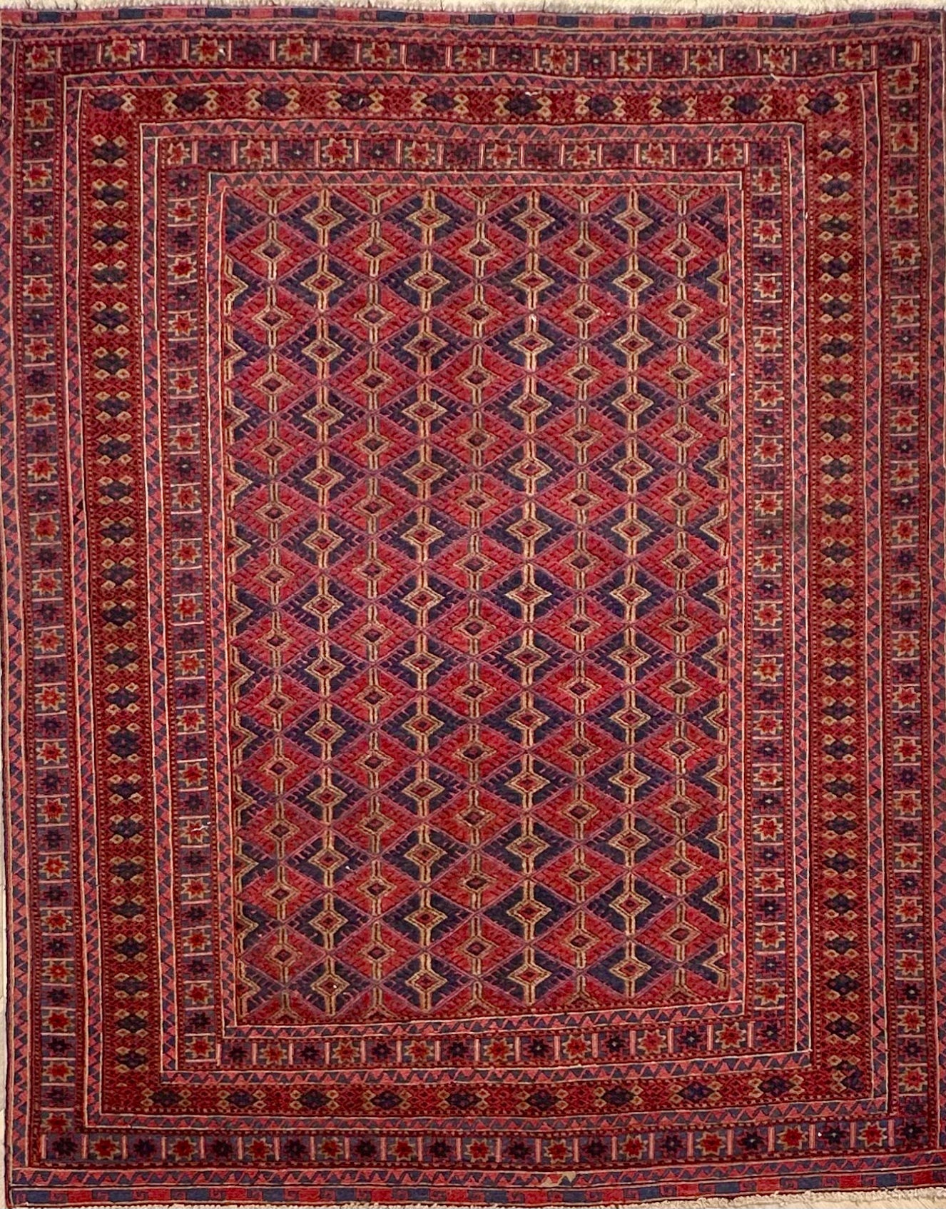 HANDMADE AFGHAN MUSHWANI KILIM | CM|