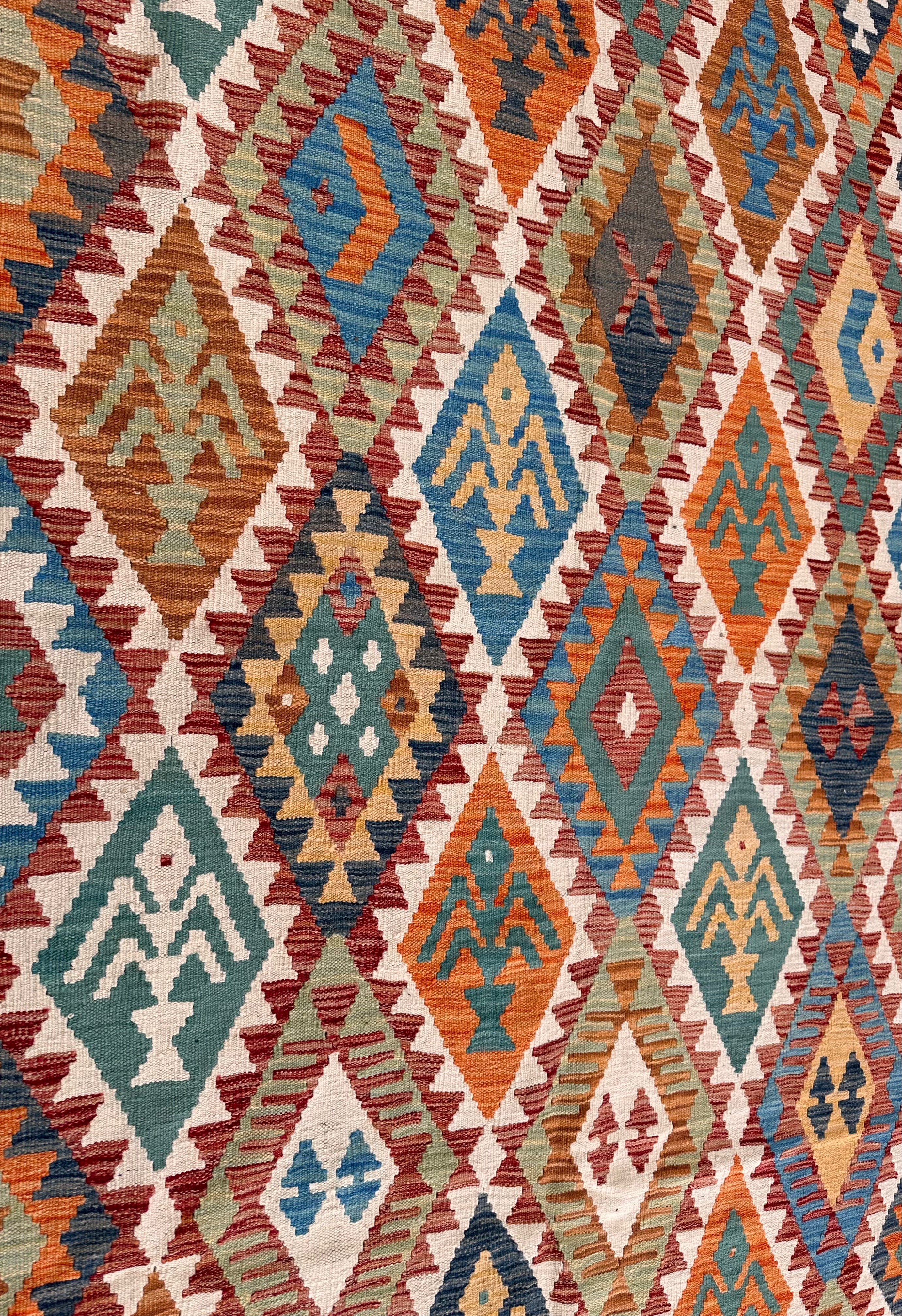 Chobi Afghan Handmade — 2.90 x 2.01