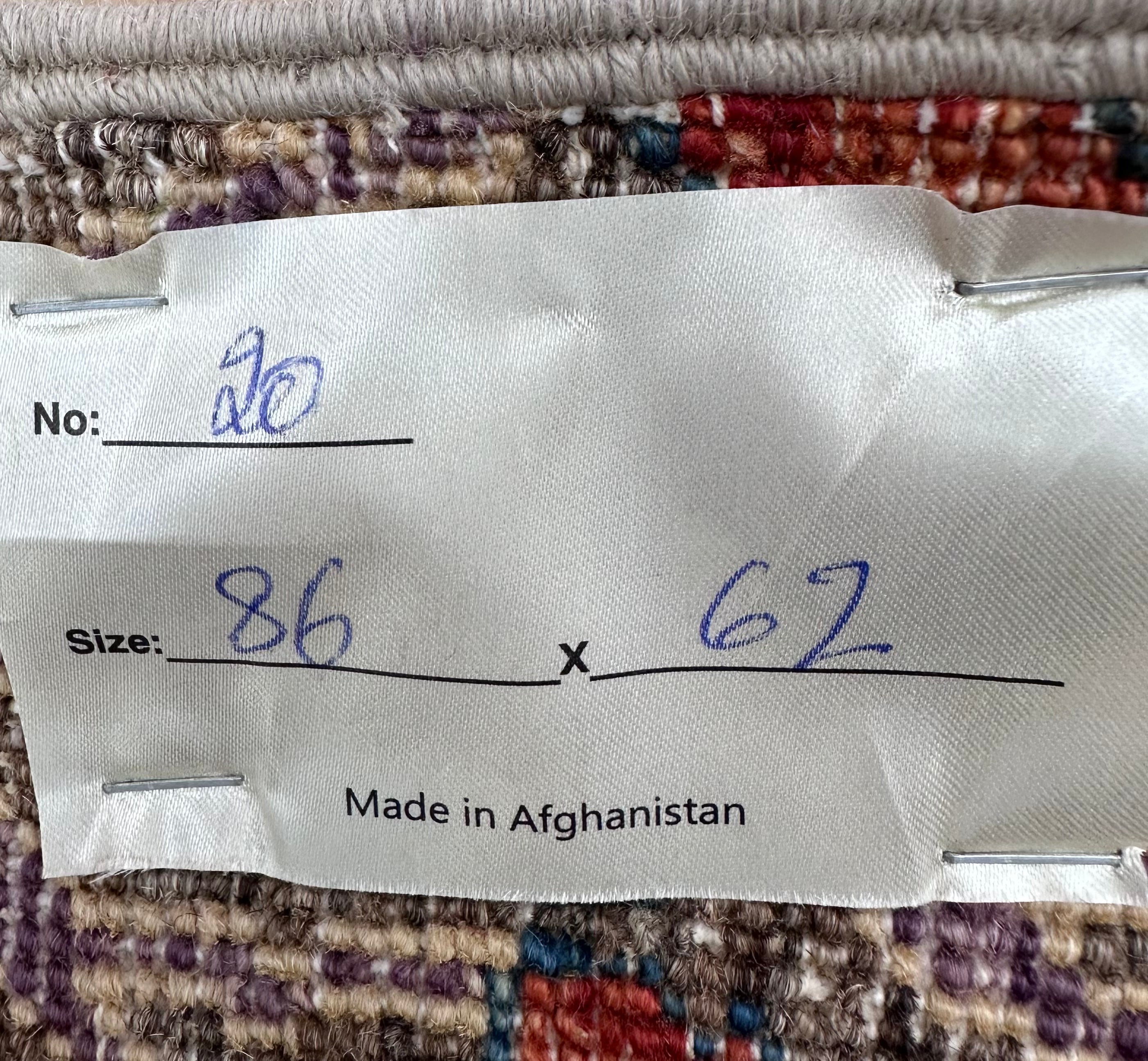 Natural Afghan Handmade