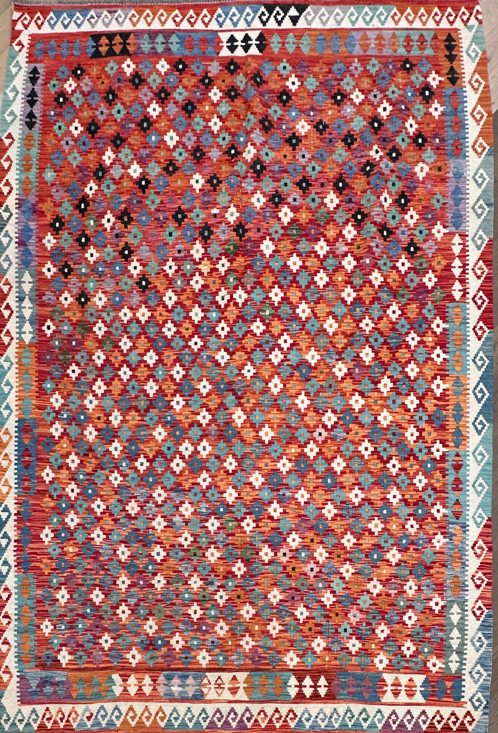 Chobi Afghan Handmade — 3.02 x 2.08