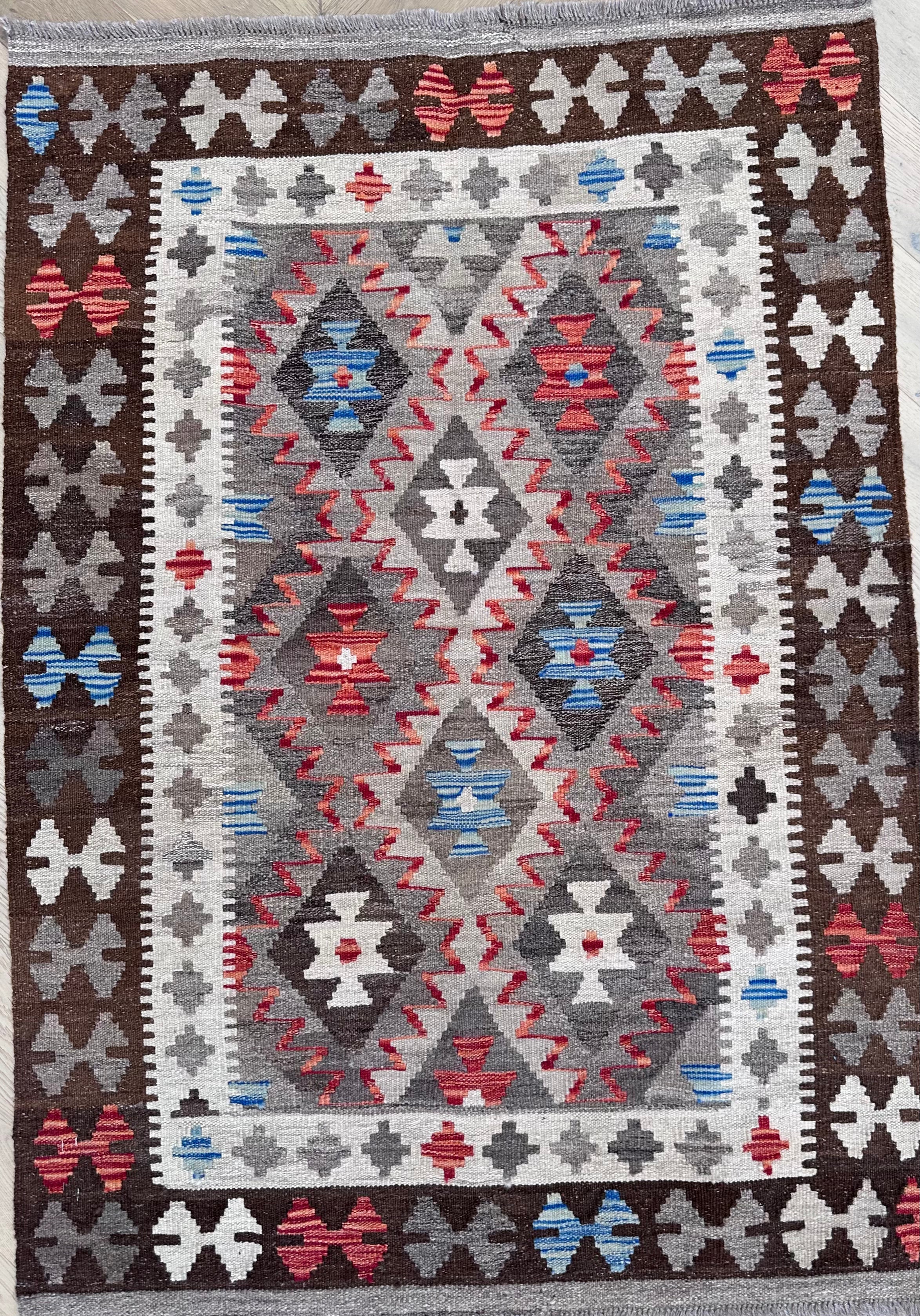 Chobi Afghan Handmade — 1.46 x 1.03