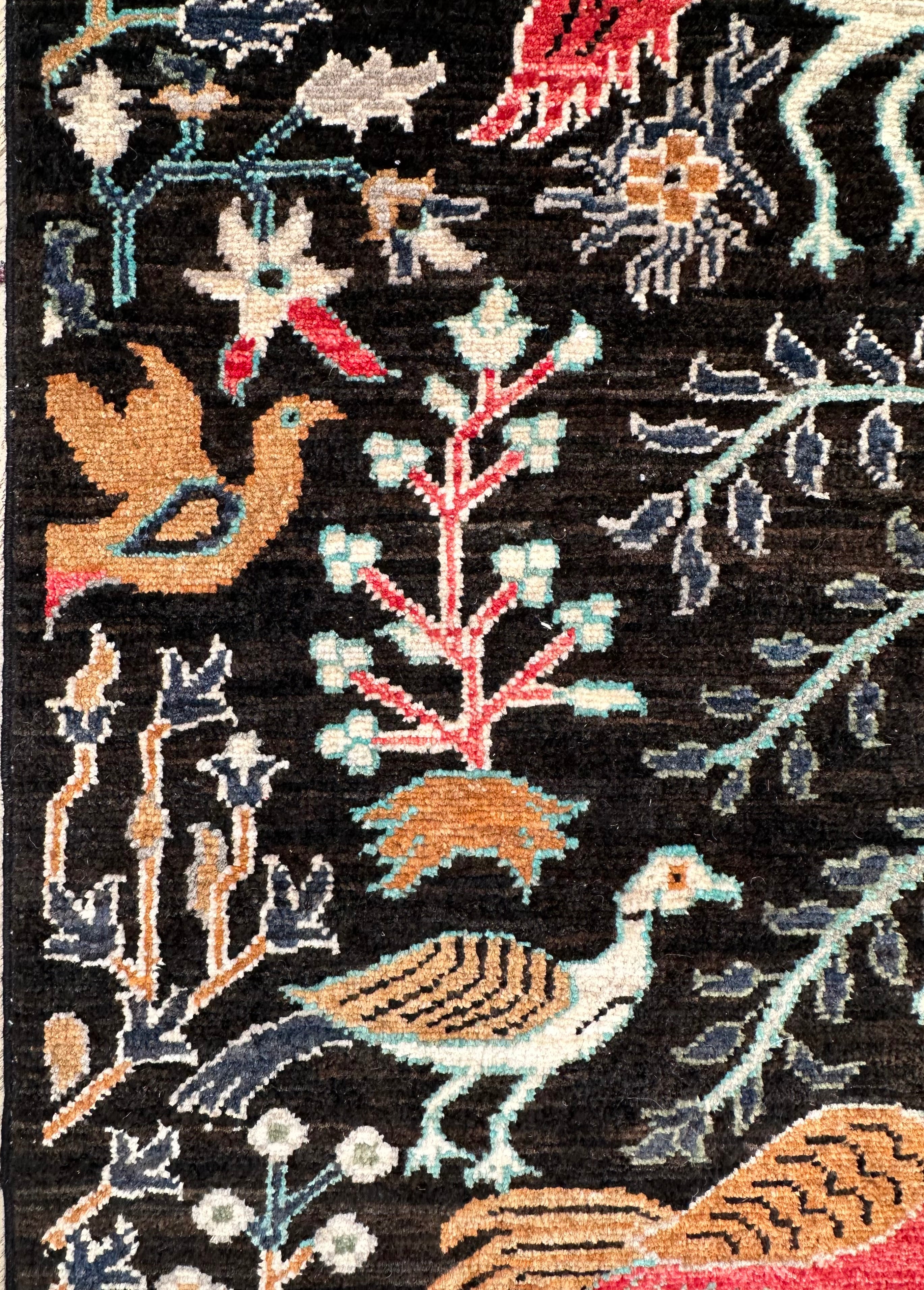 Afghan handmade rug - Paradise garden