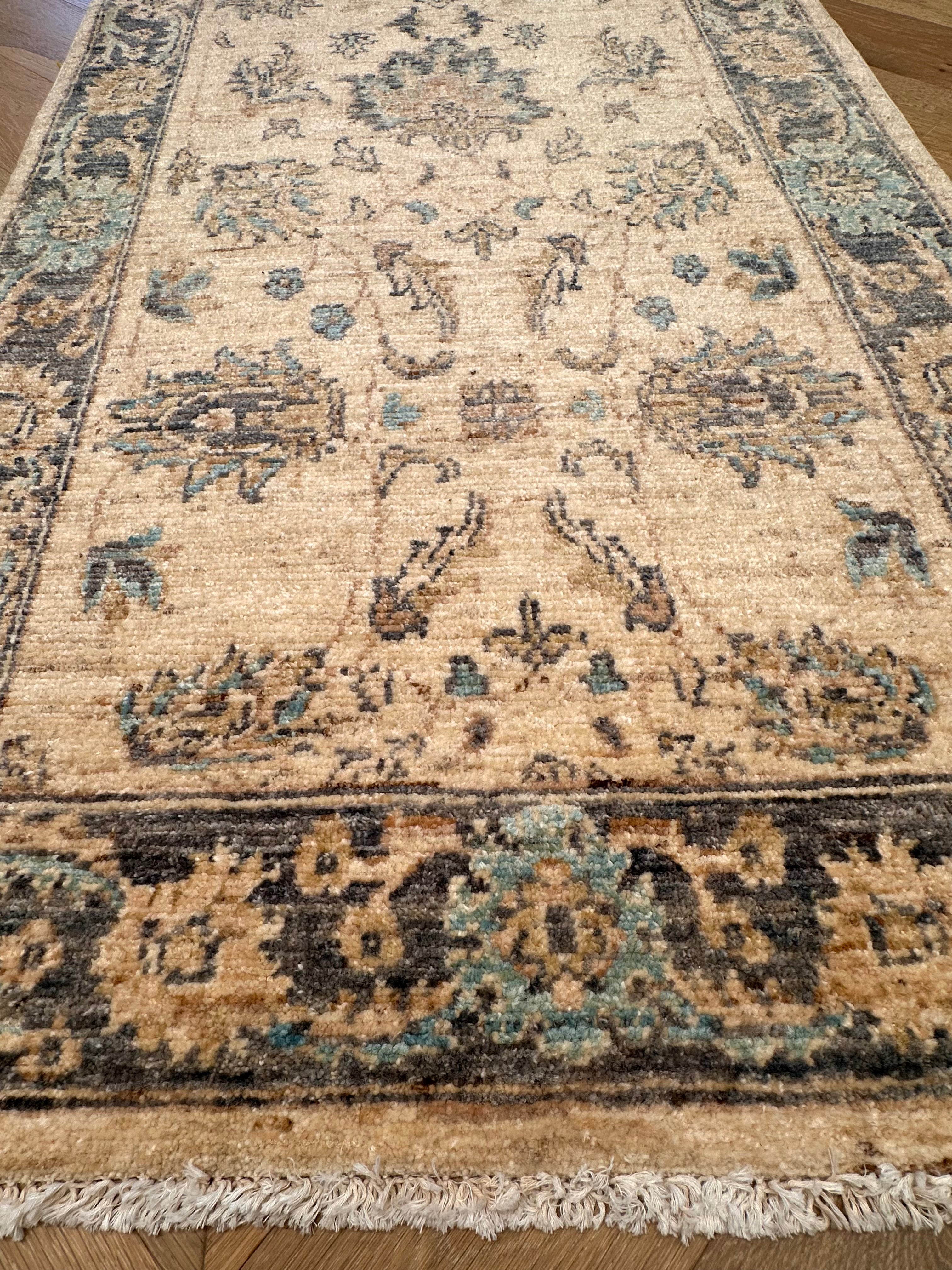 Chobi Afghan Handmade — 2.86 x 0.81