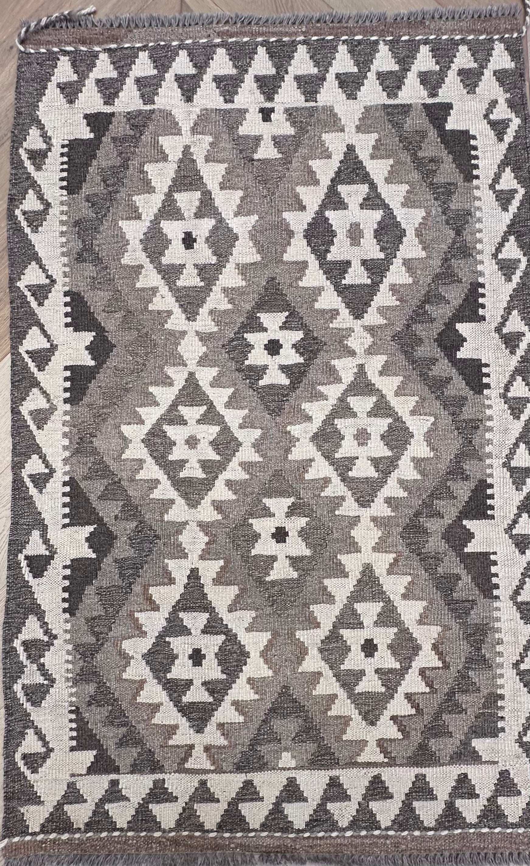 Chobi Afghan Handmade — 1.27 x 0.80