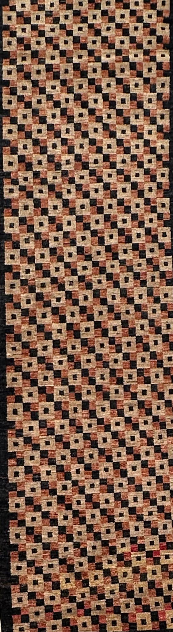 Handmade Gaba rug-runner — 2.92 x 0.82