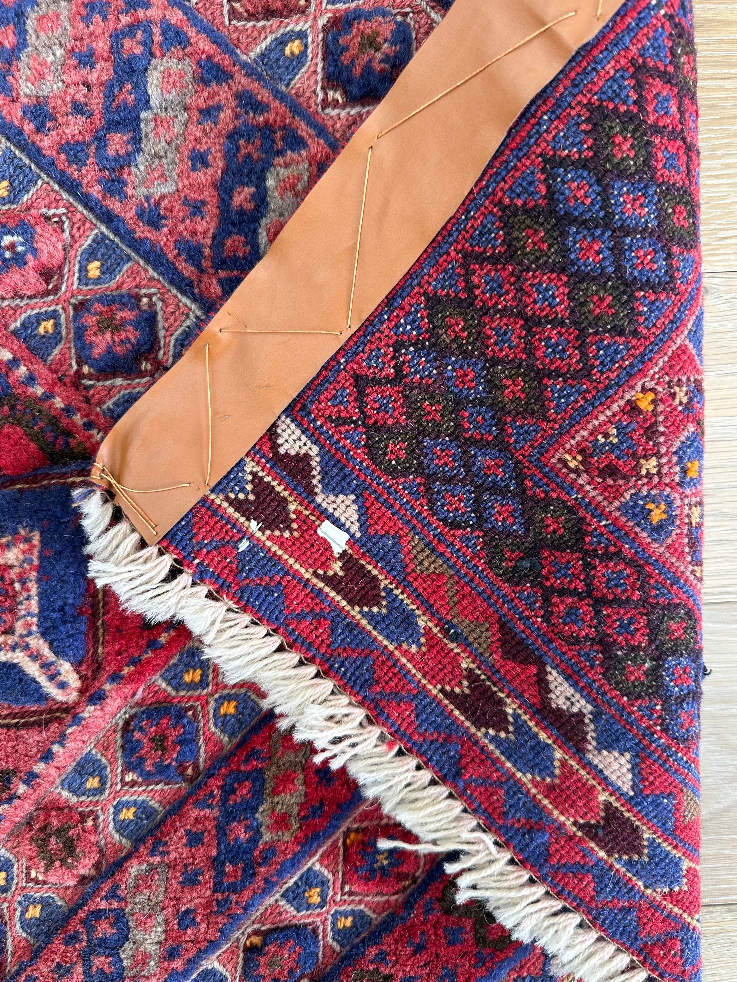 HANDMADE AFGHAN MUSHWANI KILIM | CM|