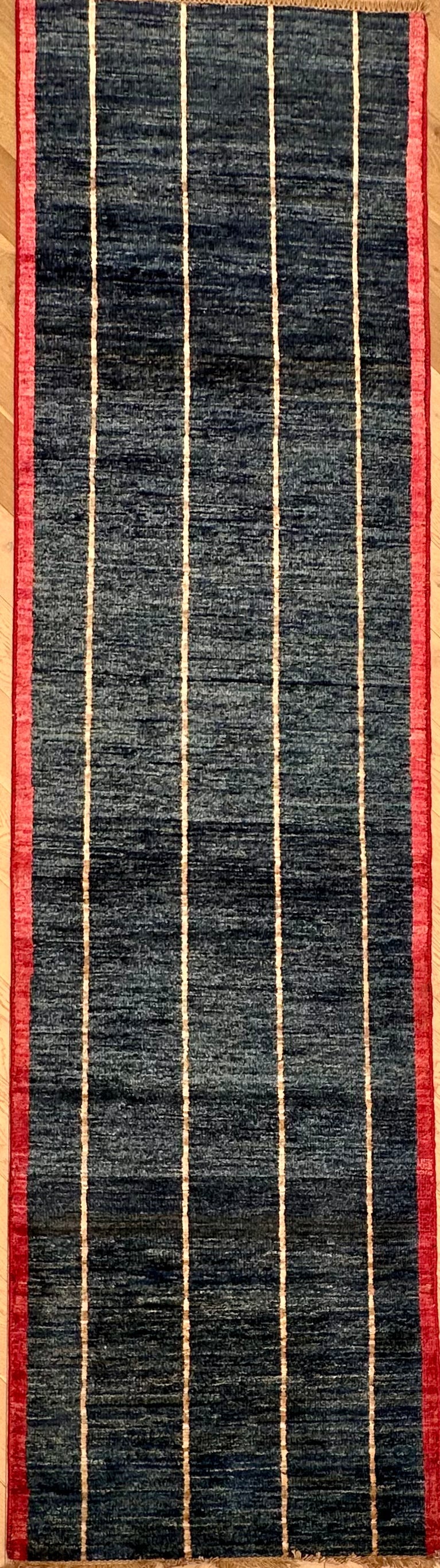 Chobi Afghan Handmade — 2.94 x 0.77