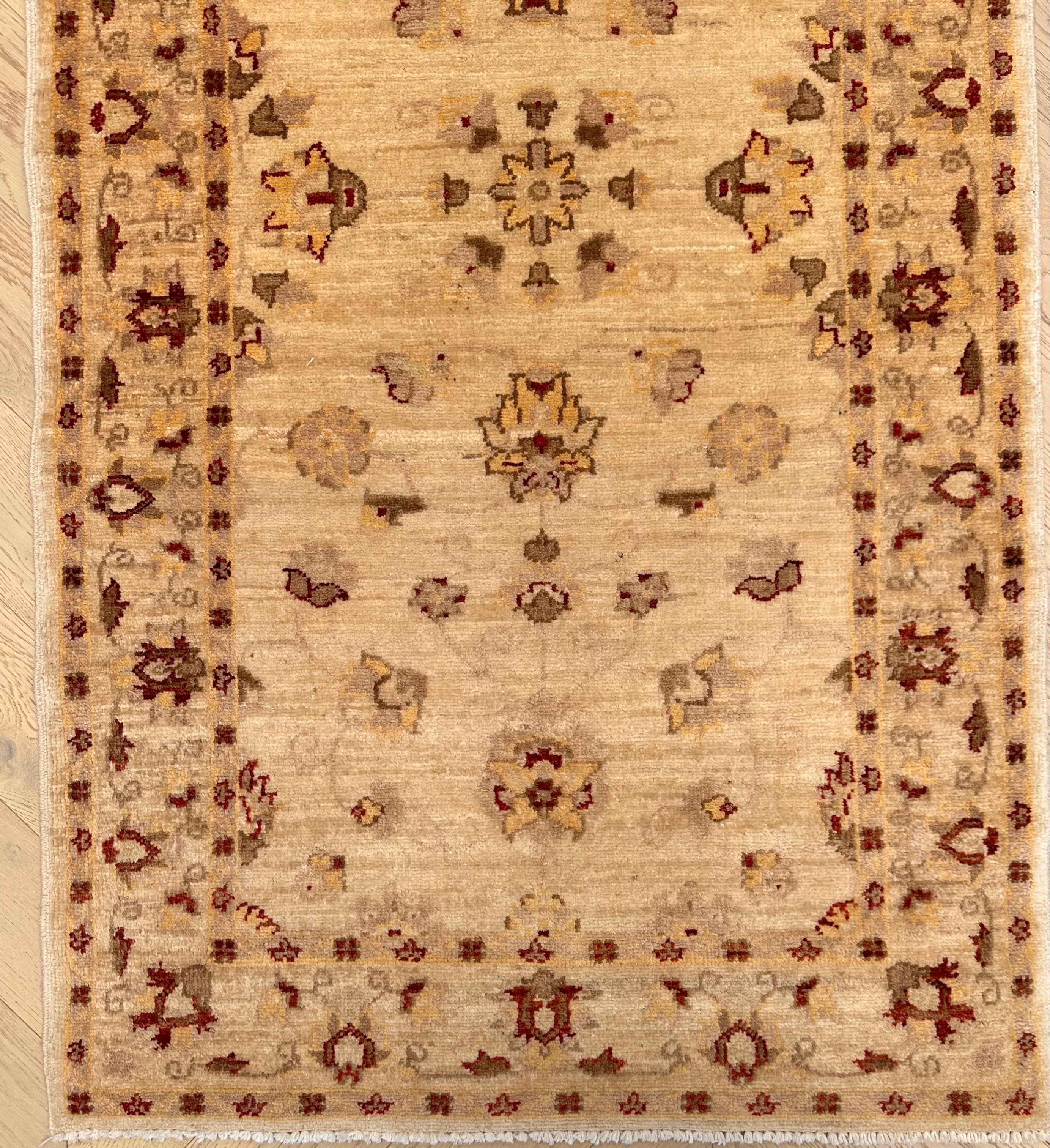 Chobi Afghan Handmade — 2.95 x 0.85