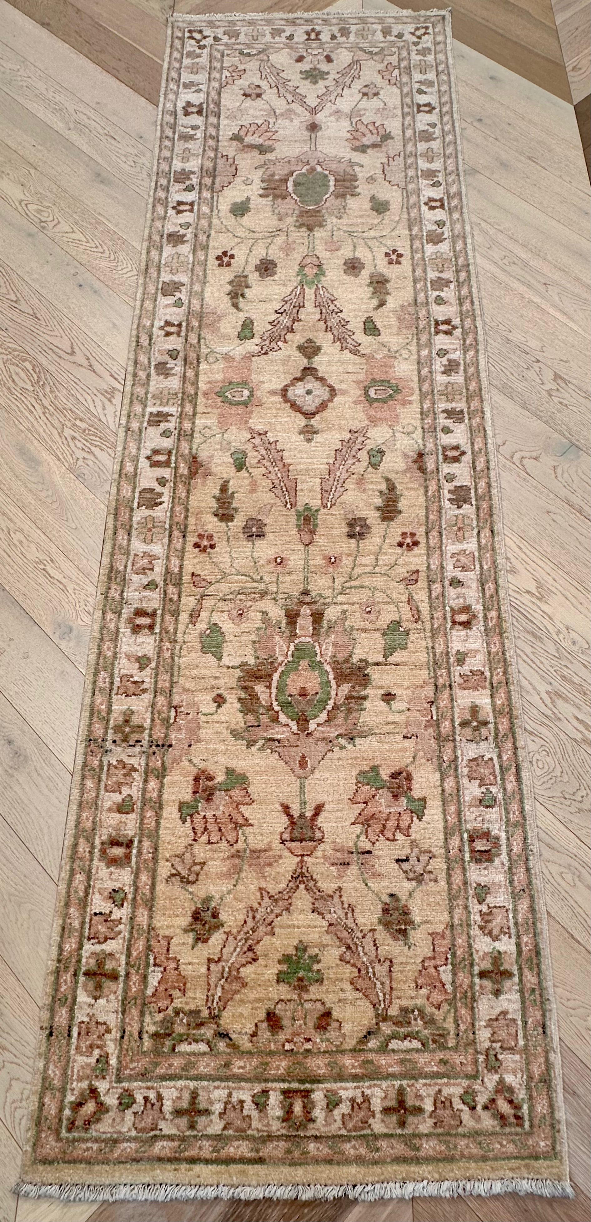 Chobi Afghan Handmade — 2.70 x 0.80