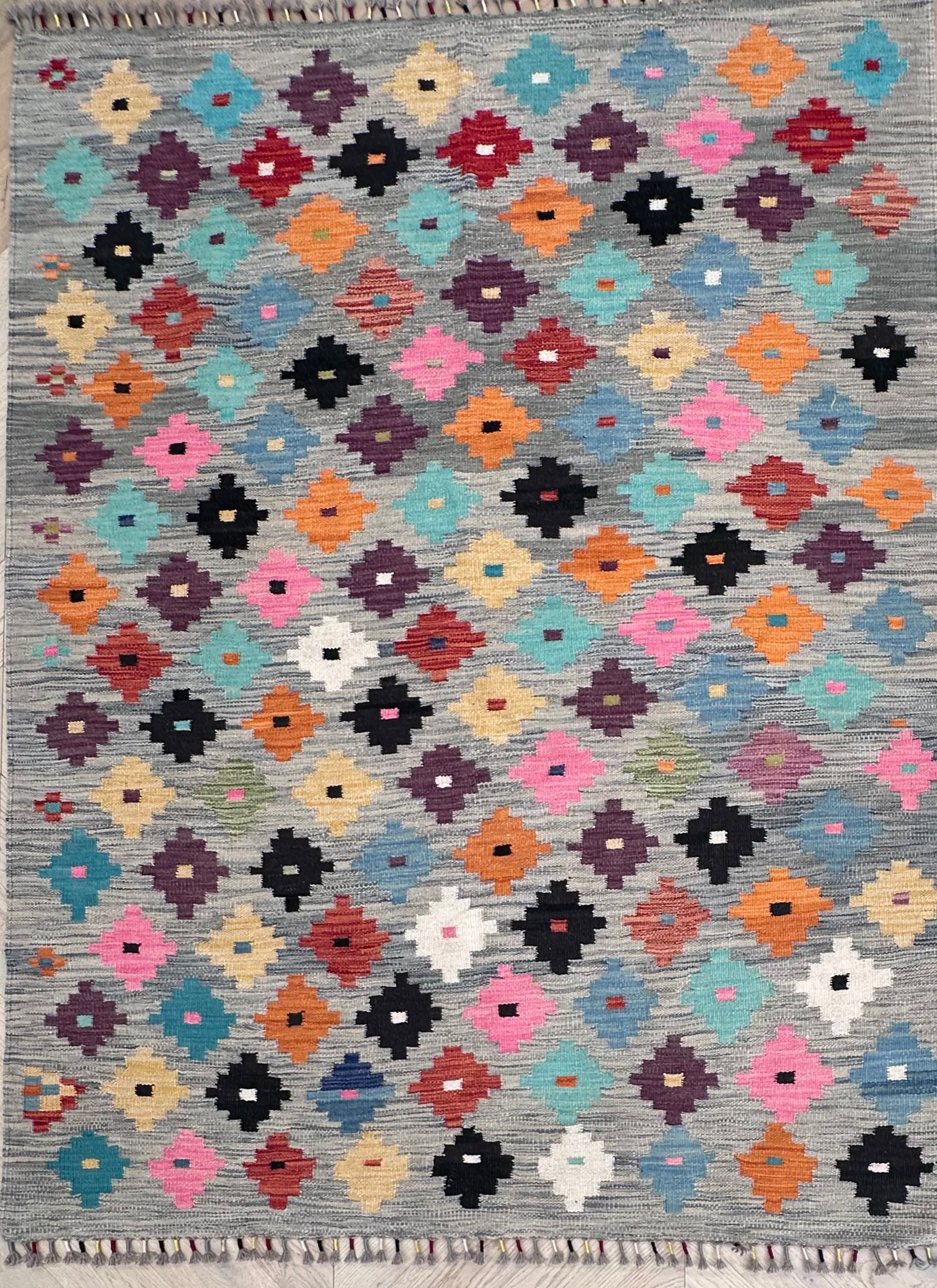 Chobi Afghan Handmade — 2.00 x 1.51