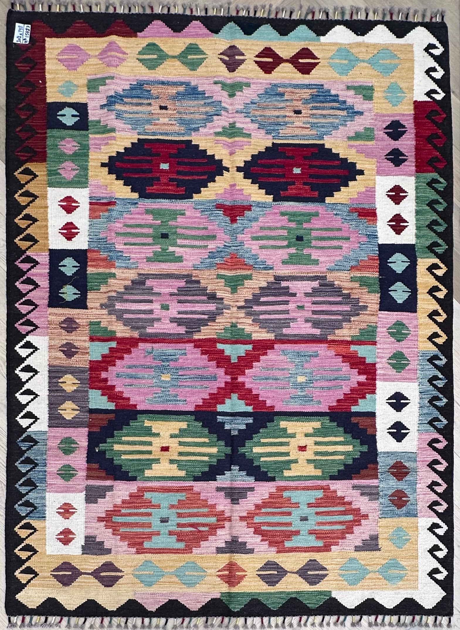Chobi Afghan Handmade — 2.02 x 1.48