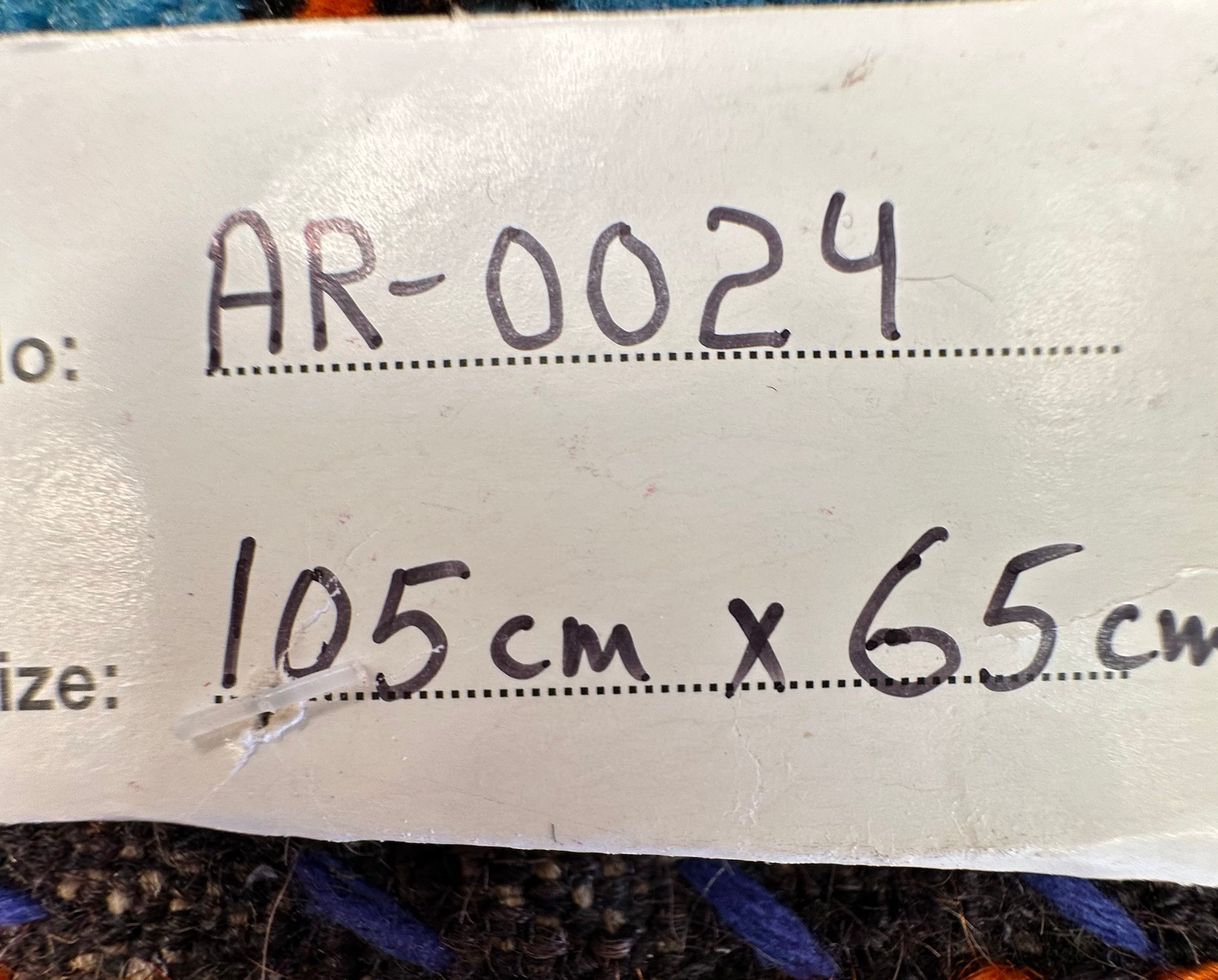 Afghan Handmade — 1.05 x 0.65