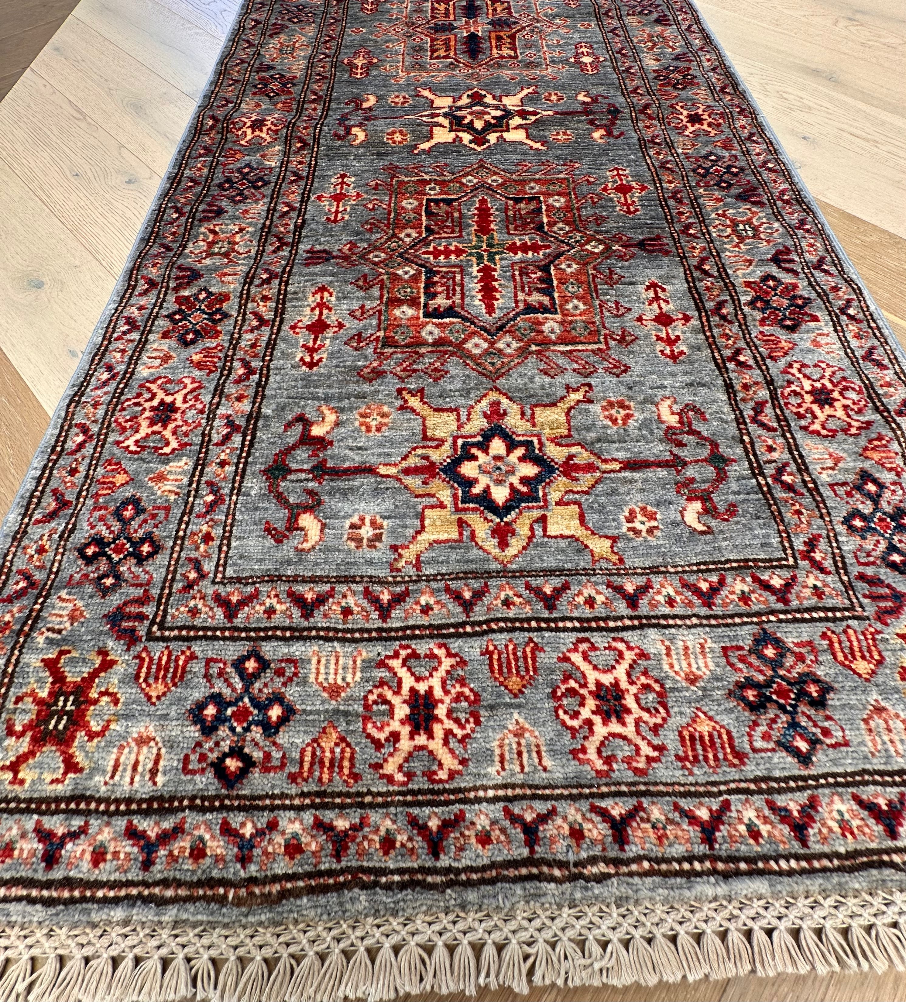 Chobi Afghan Handmade — 2.75 x 0.79