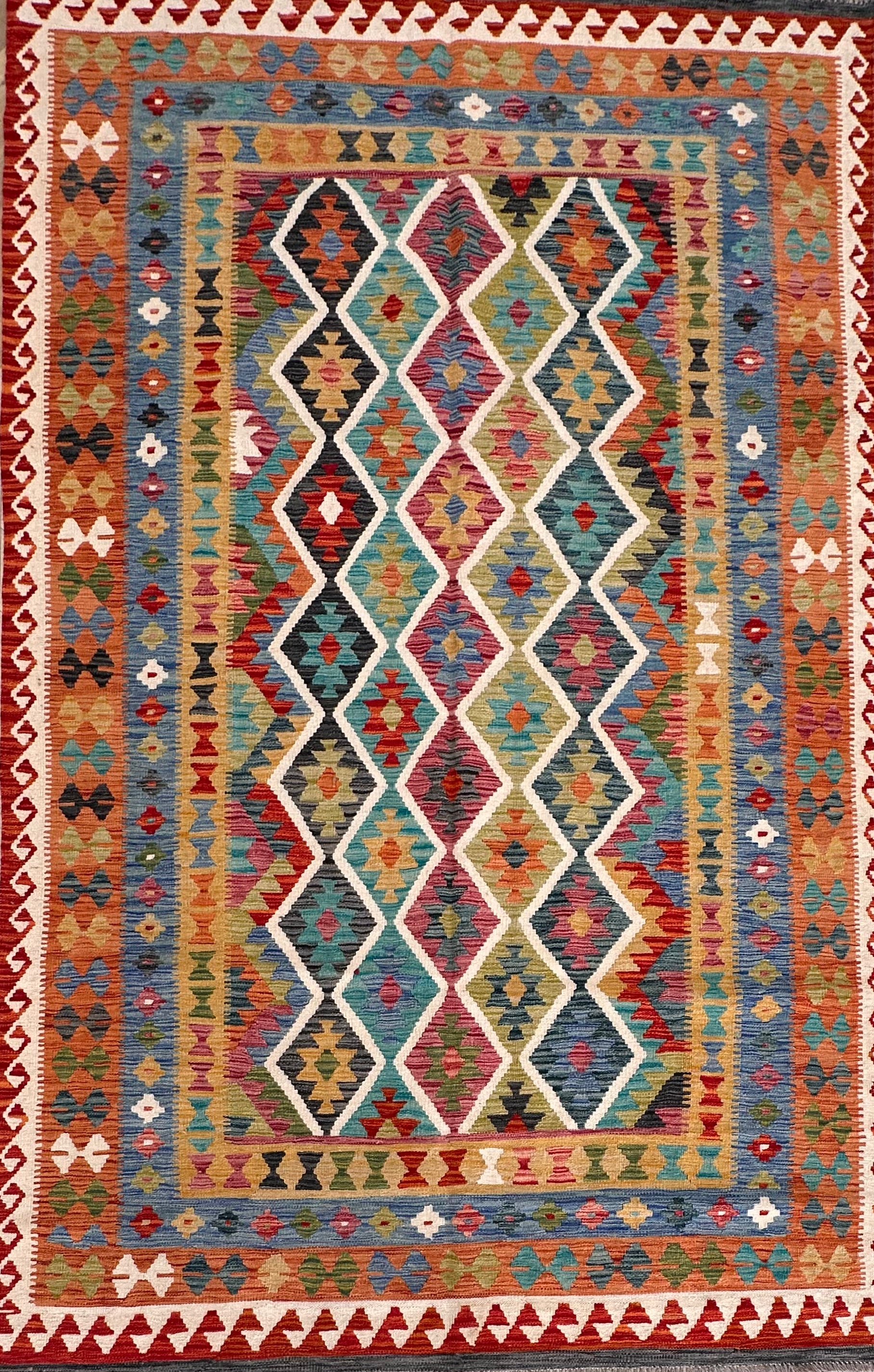 Chobi Afghan Handmade — 3.03 x 1.92