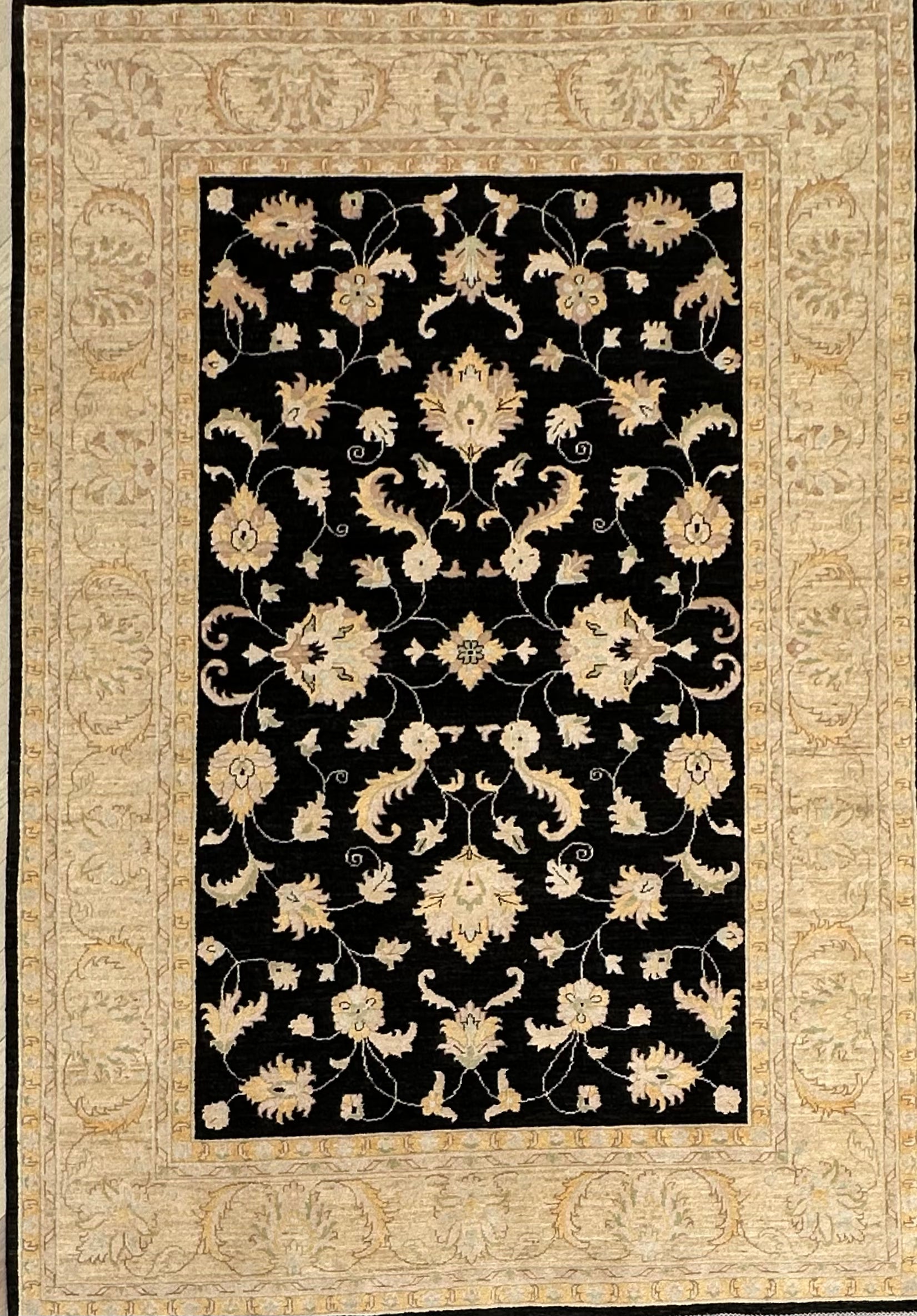 Afghan handmade rug,Chobi. Size:263x182 cm