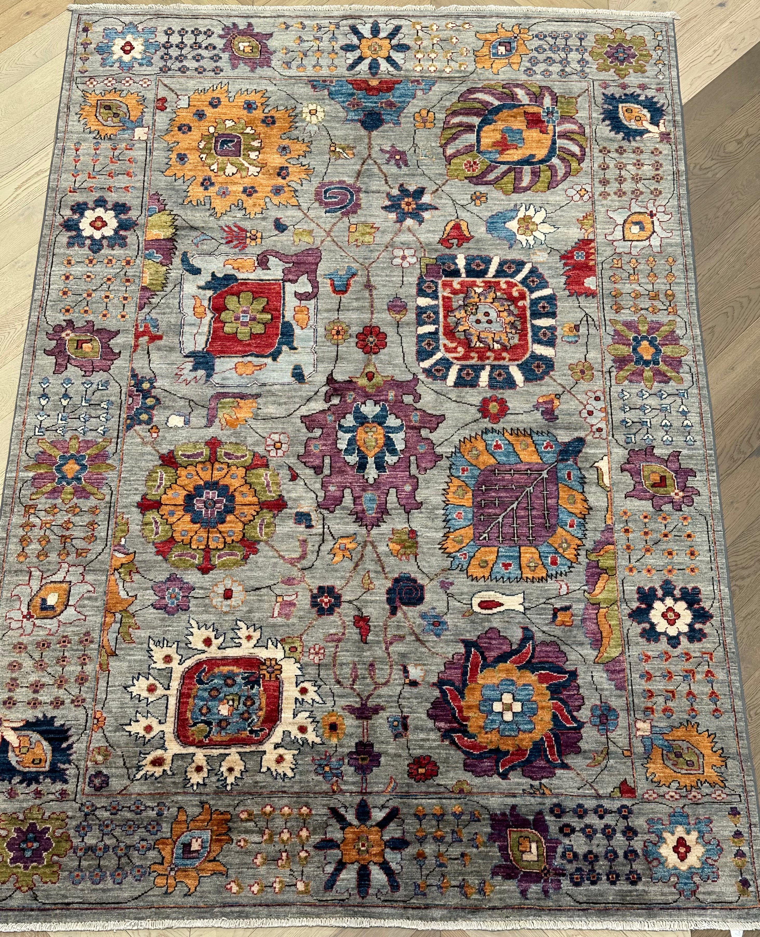 Chobi Afghan Handmade — 2.67 x 1.85