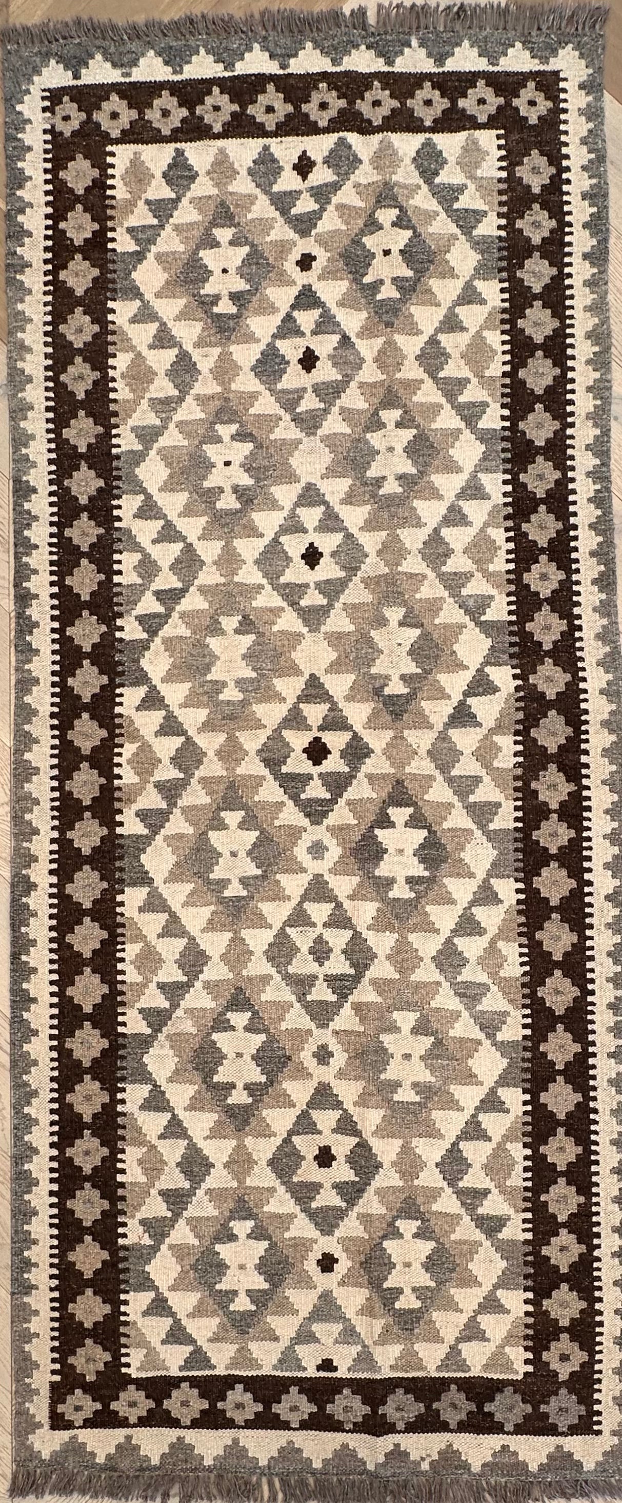 Chobi Afghan Handmade — 1.87 x 0.89