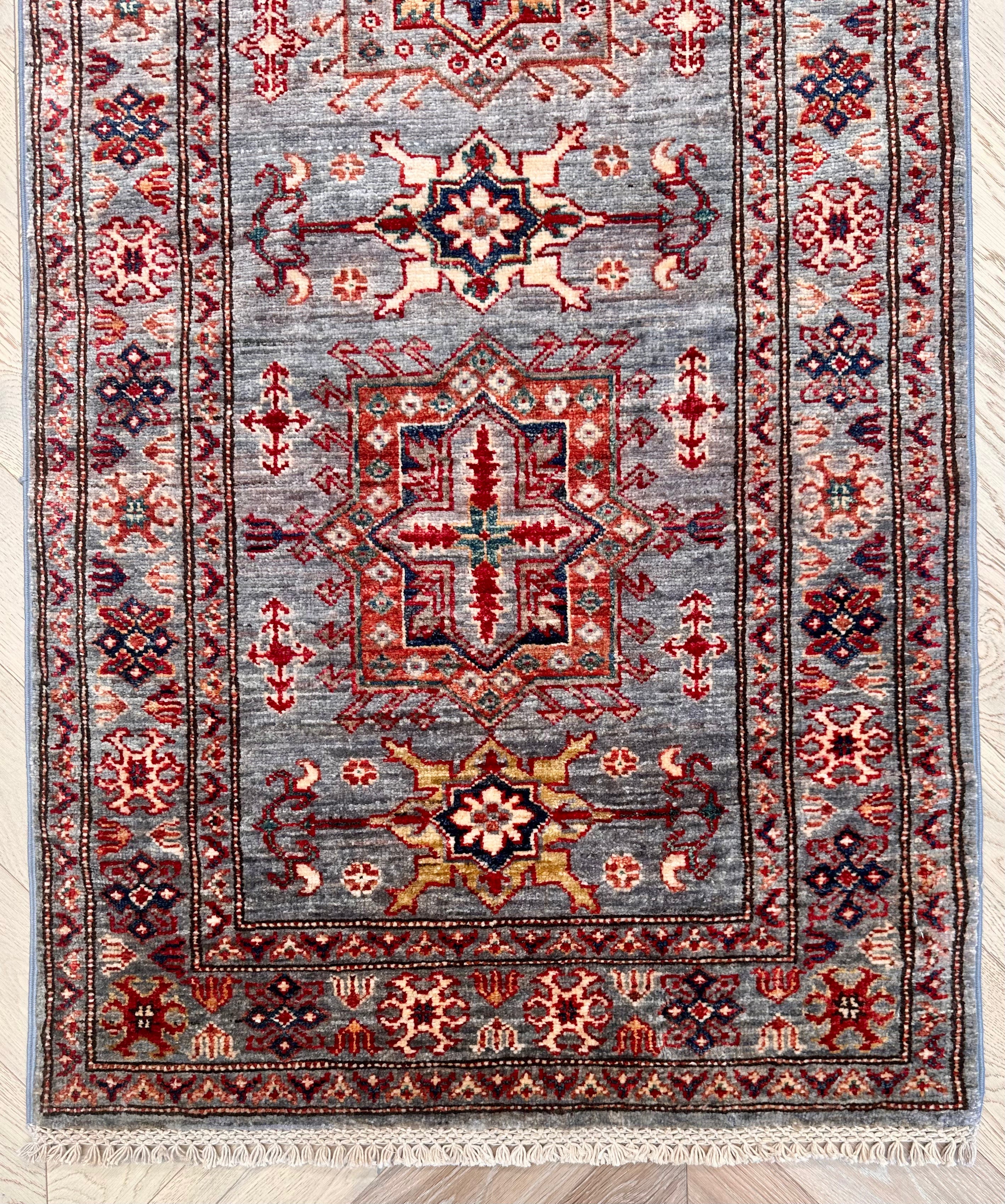 Chobi Afghan Handmade — 2.75 x 0.79