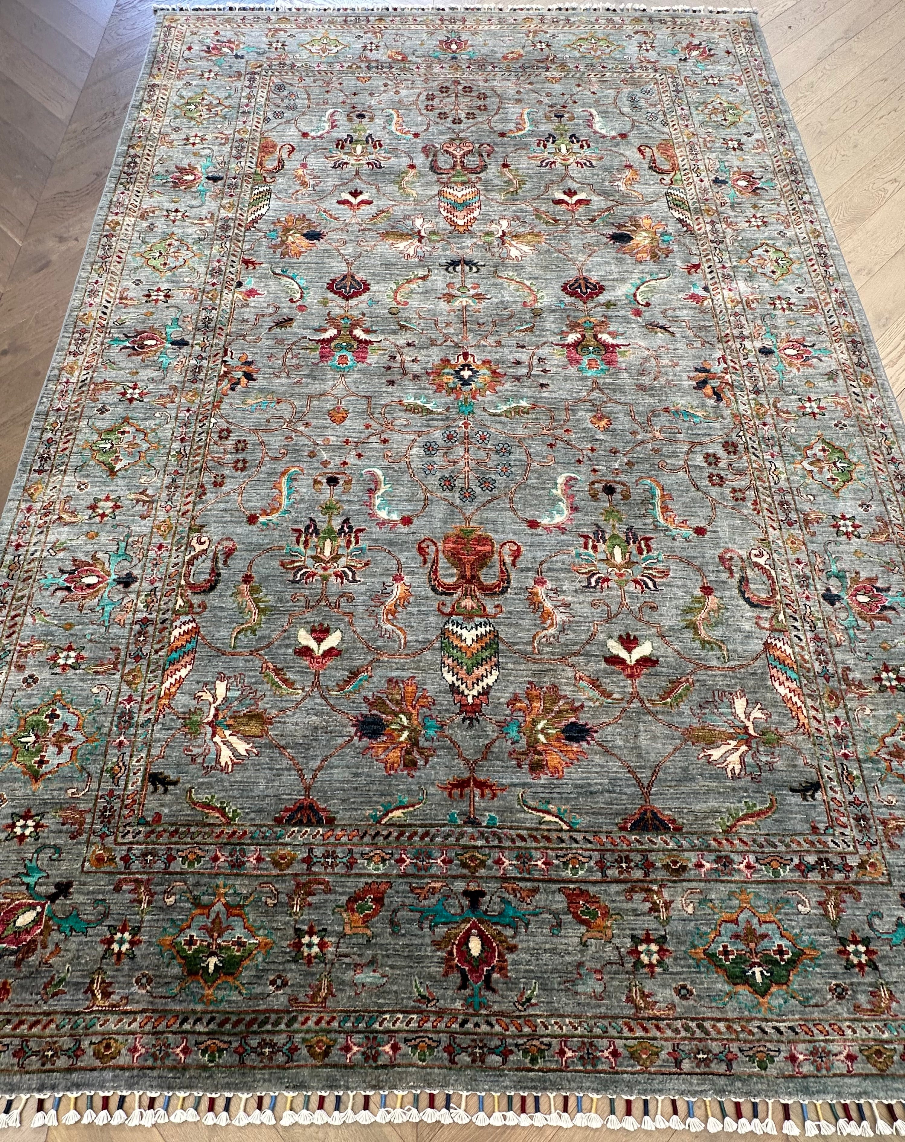 Chobi Afghan Handmade — 3.02 x 2.02