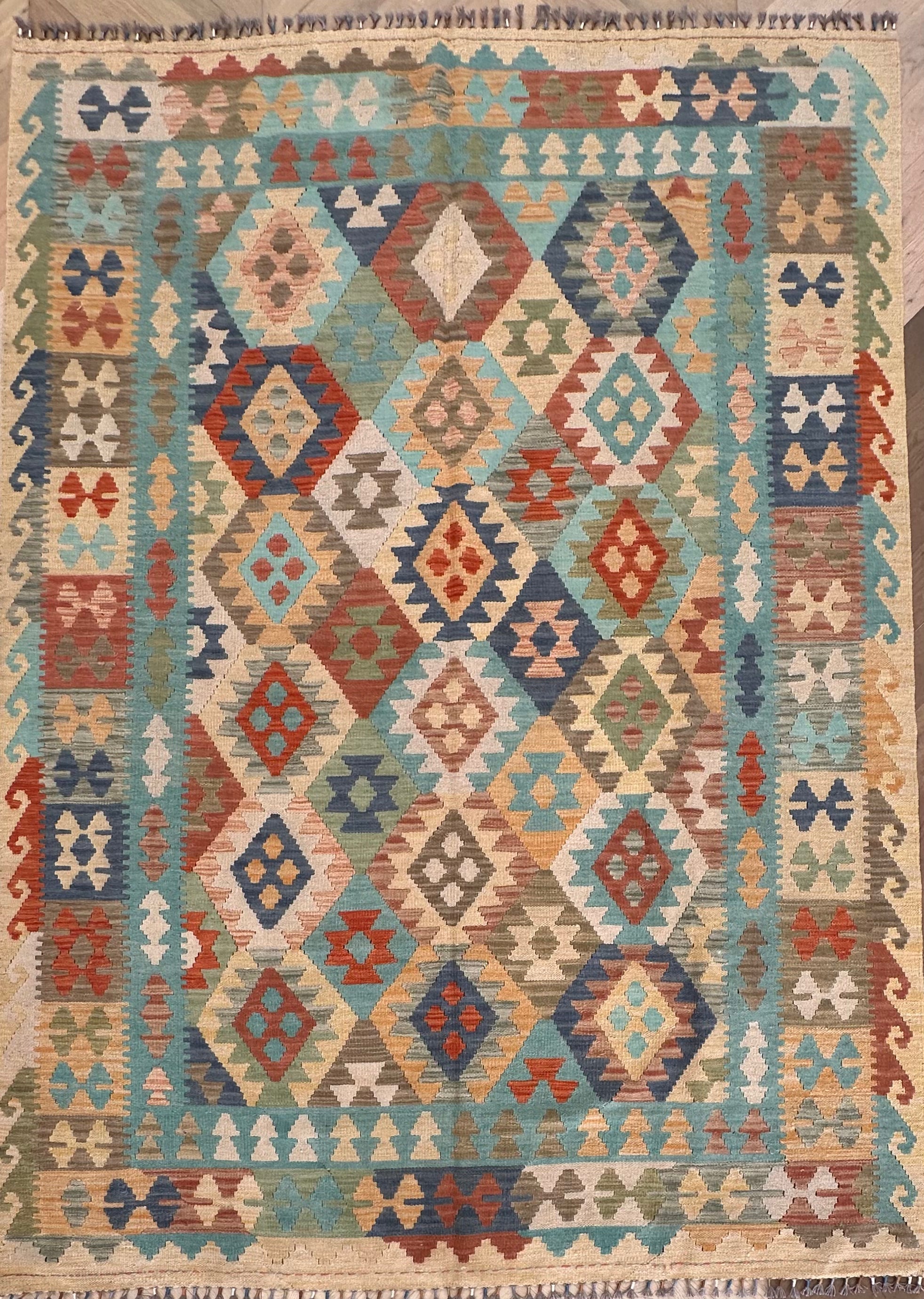 Chobi Afghan Handmade — 2.84 x 2.10
