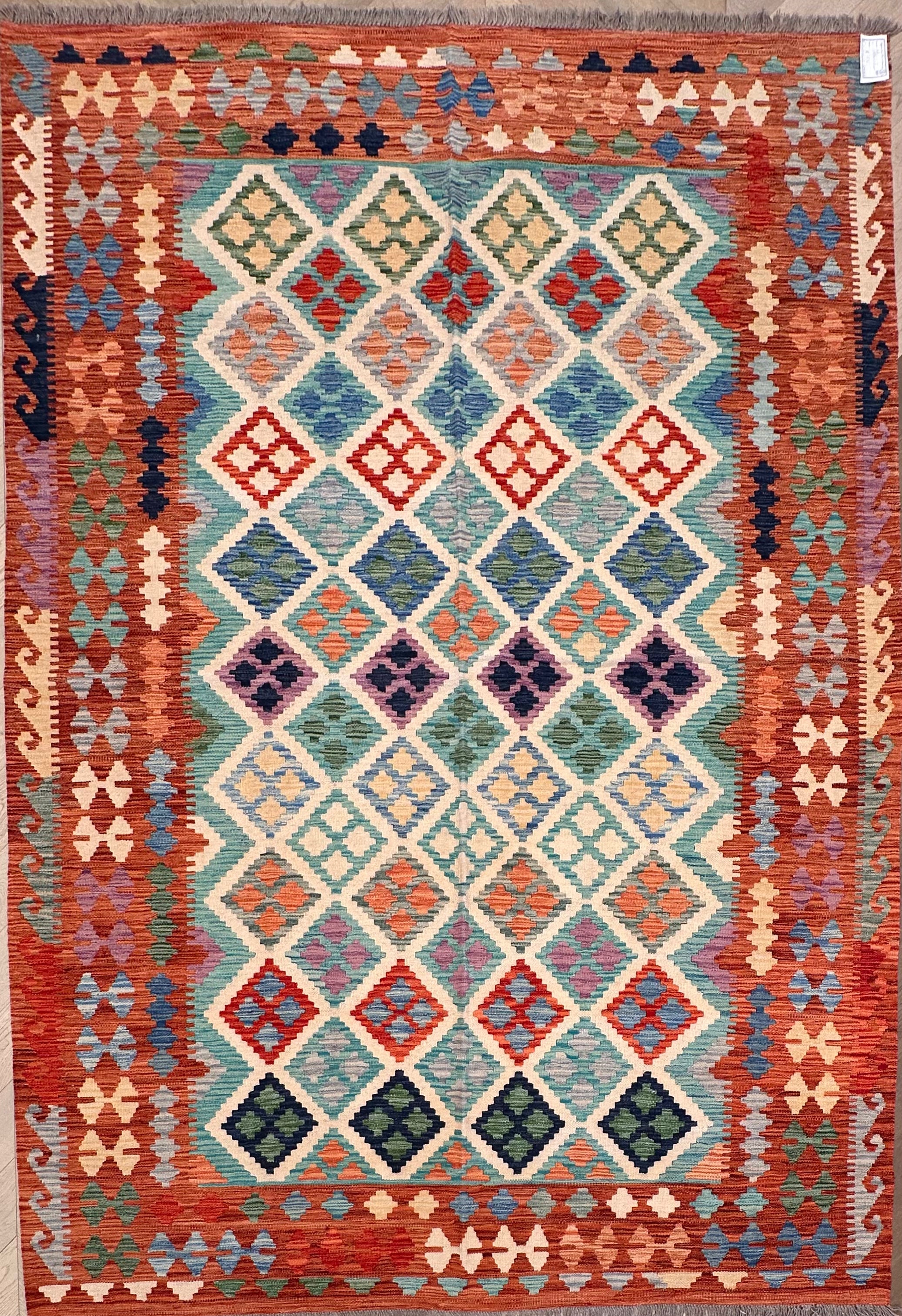 Chobi Afghan Handmade — 2.88 x 2.06