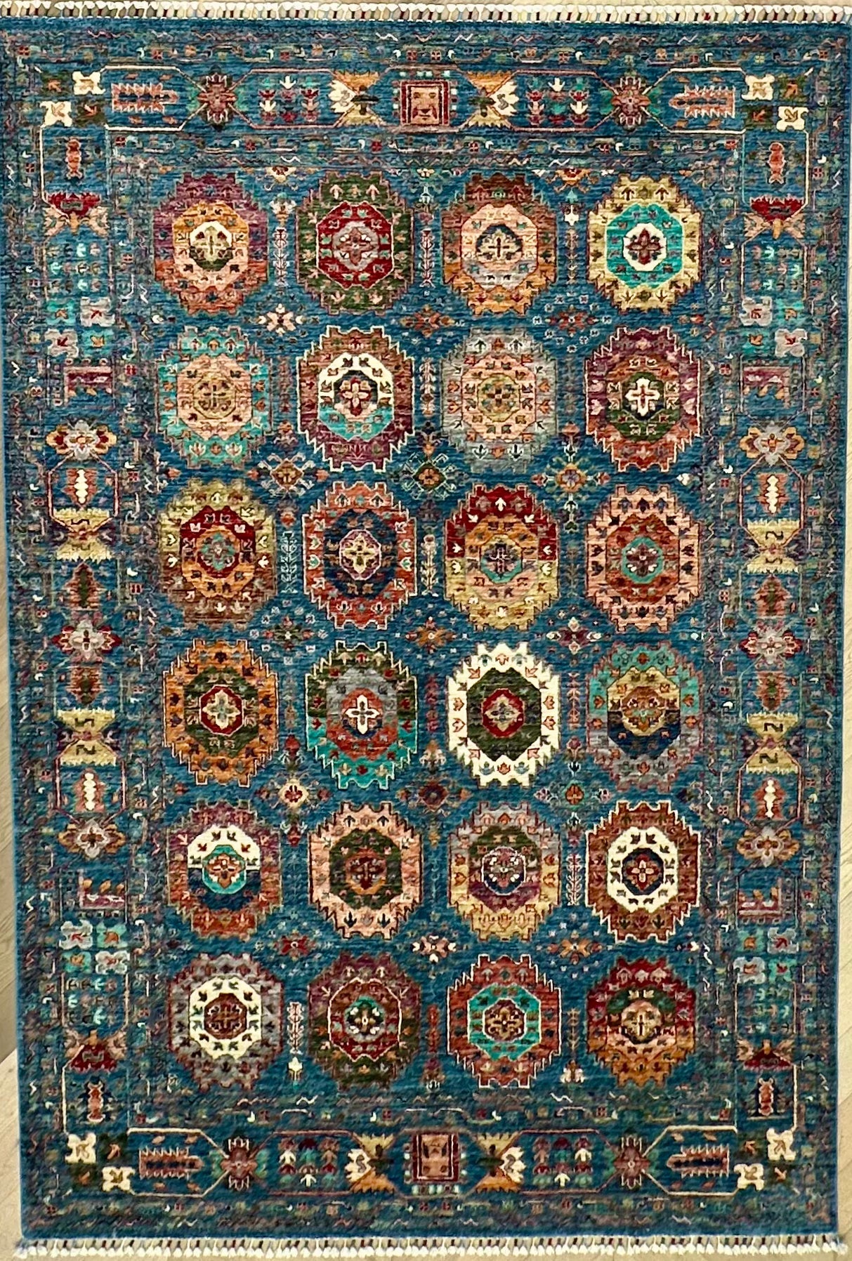 Chobi Afghan Handmade — 3.05 x 2.01