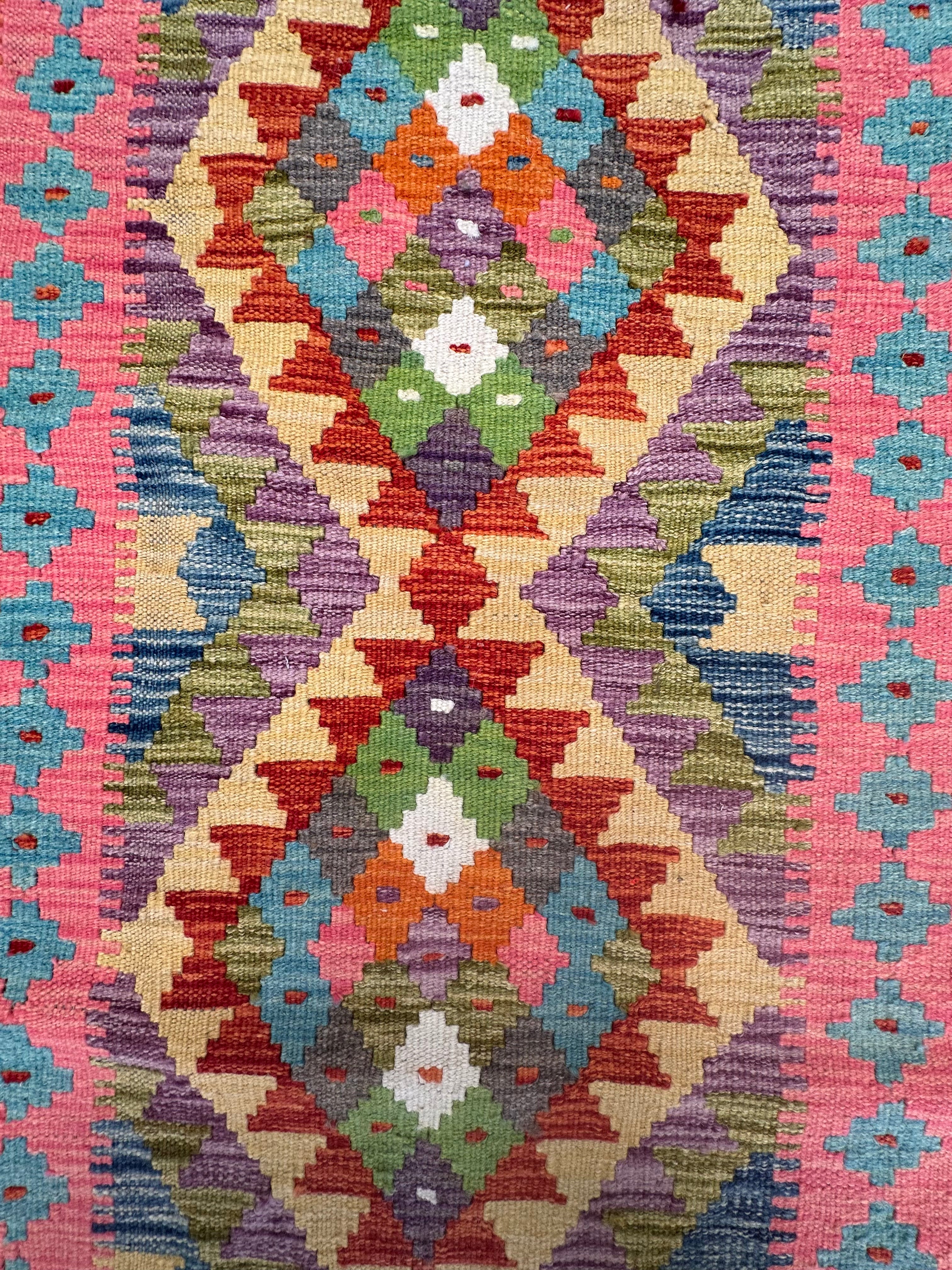 Chobi Afghan Handmade — 1.26 x 0.80