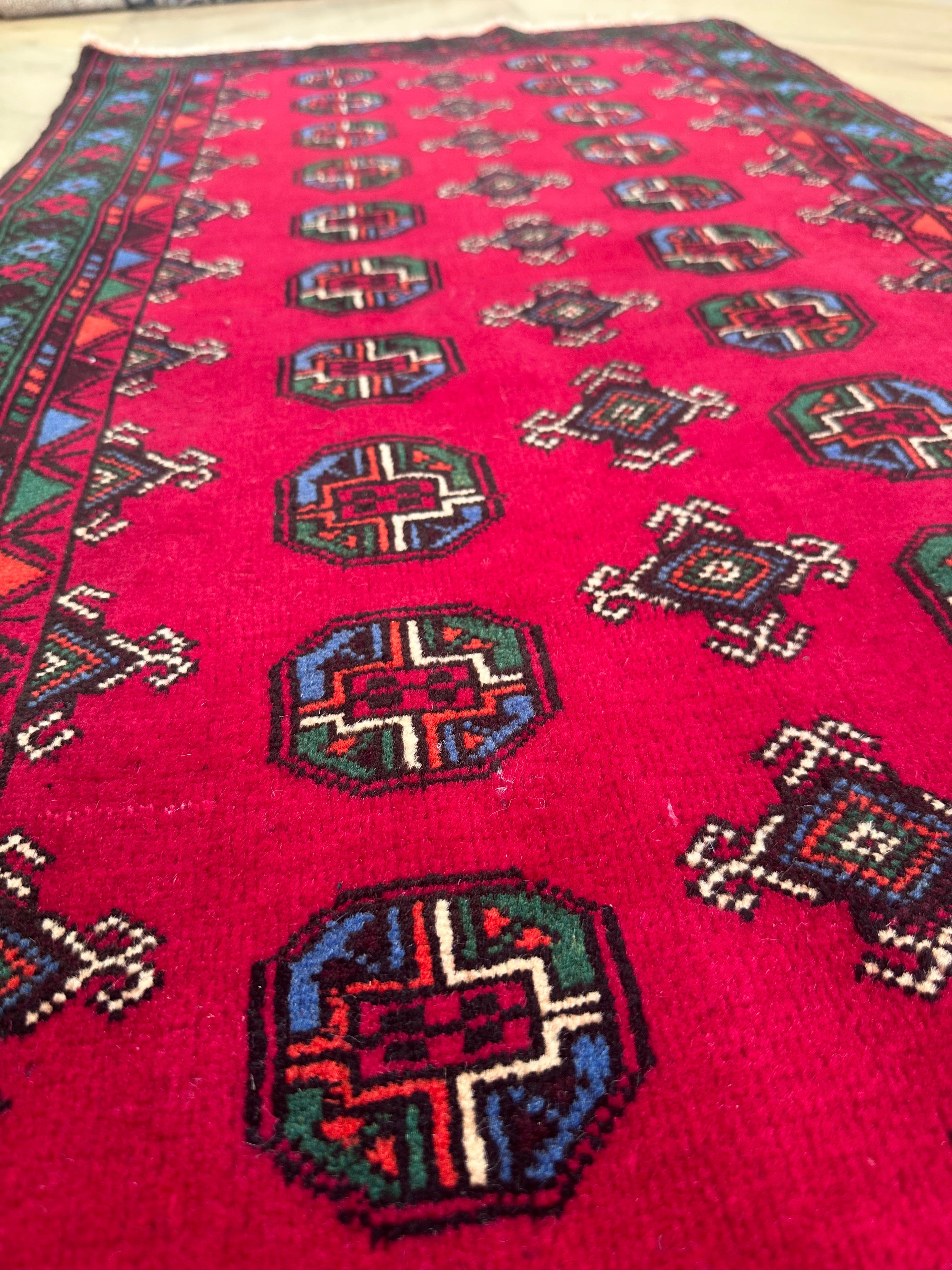 Red Afghan Handmade