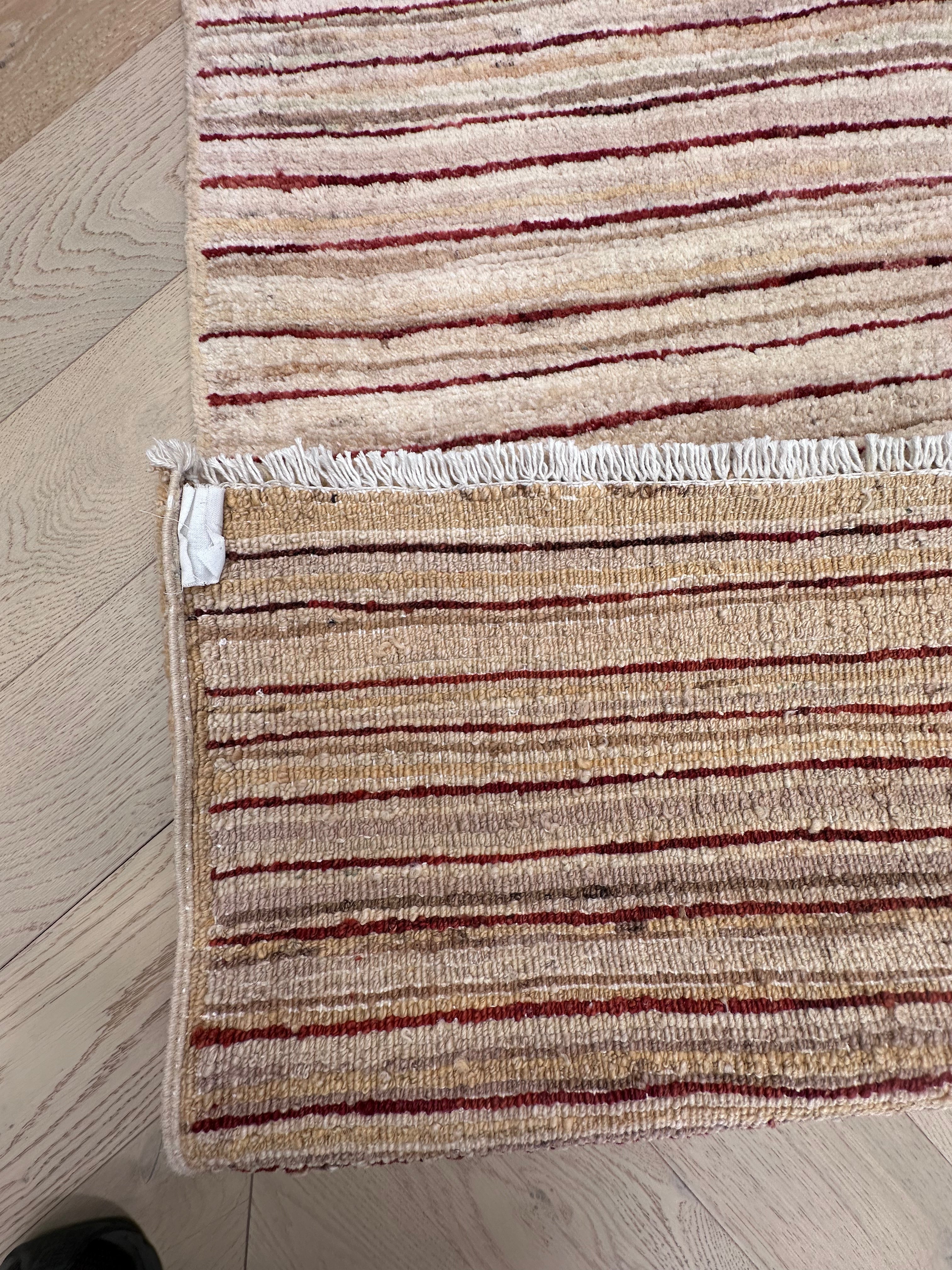 Beige Afghan Handmade