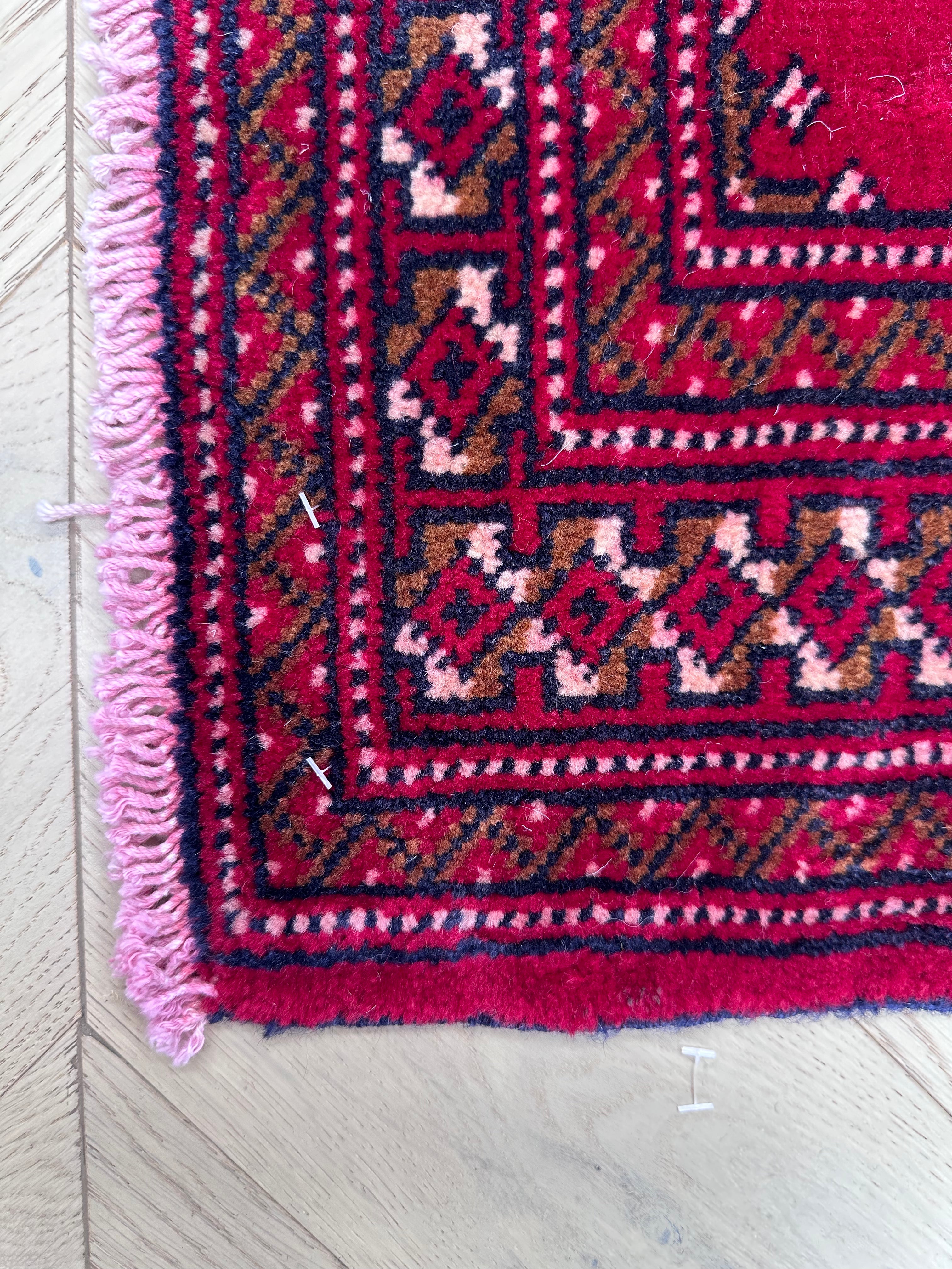 Red Afghan Handmade