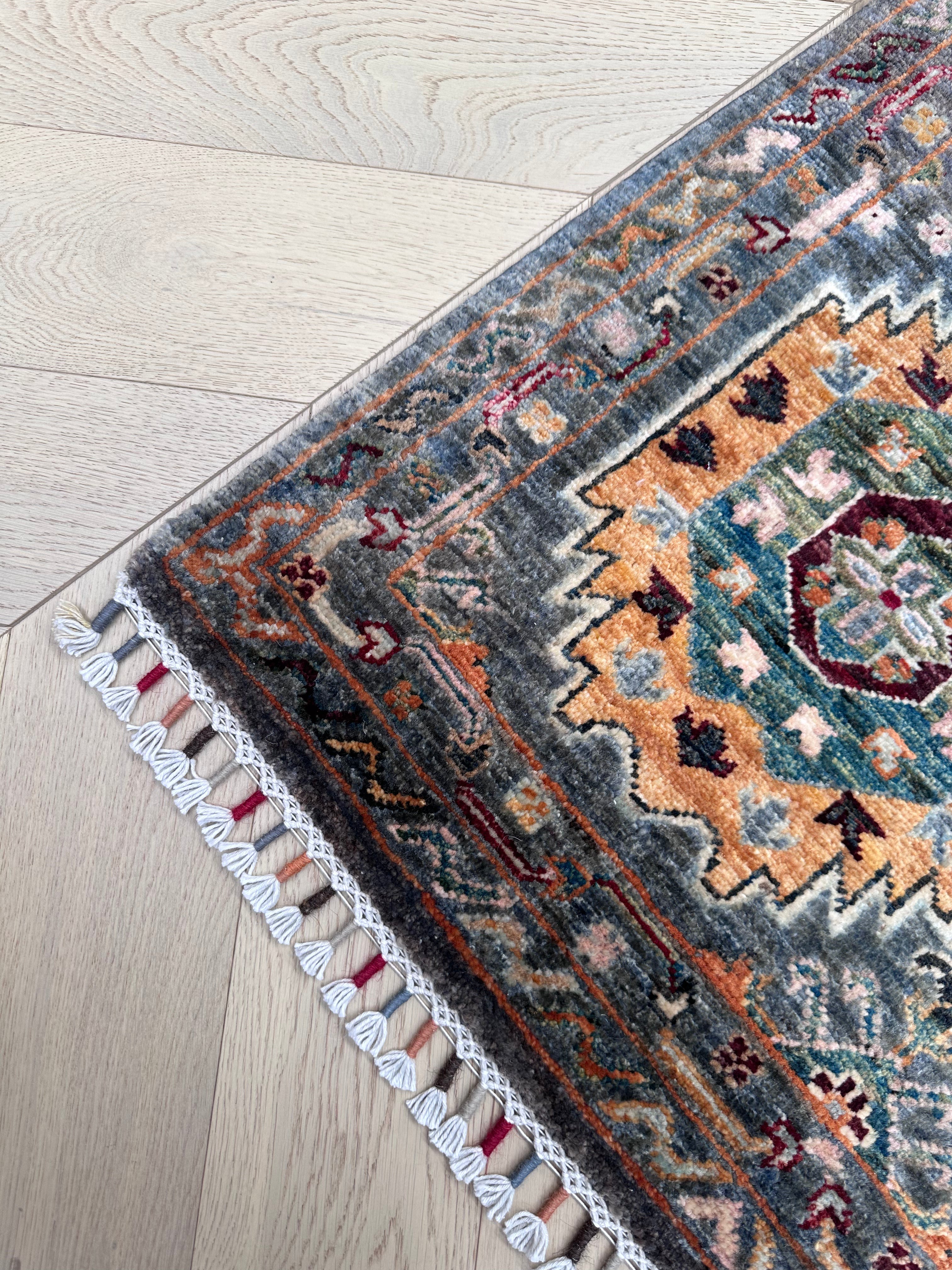 Grey Afghan Handmade