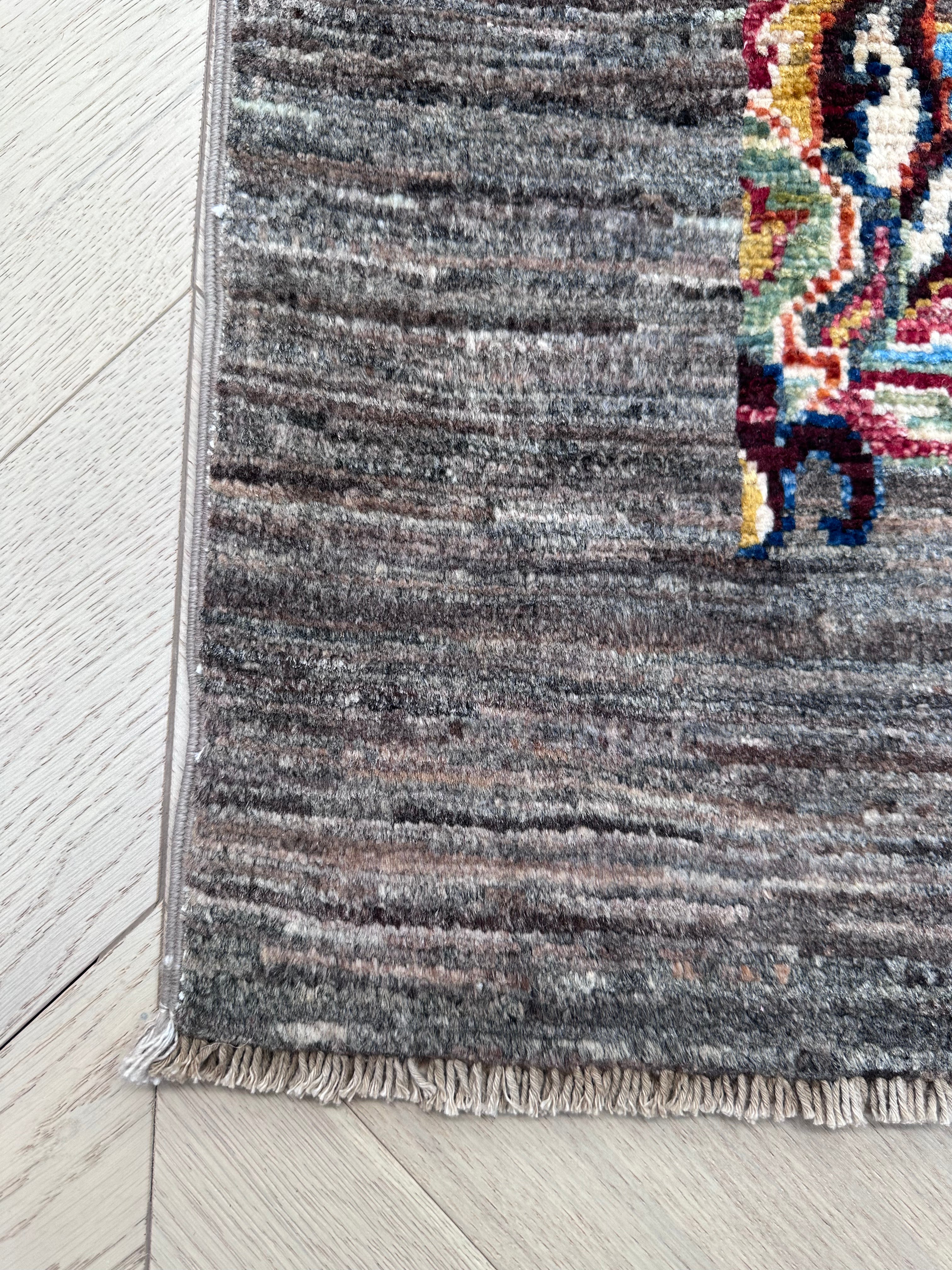 Grey Afghan Handmade