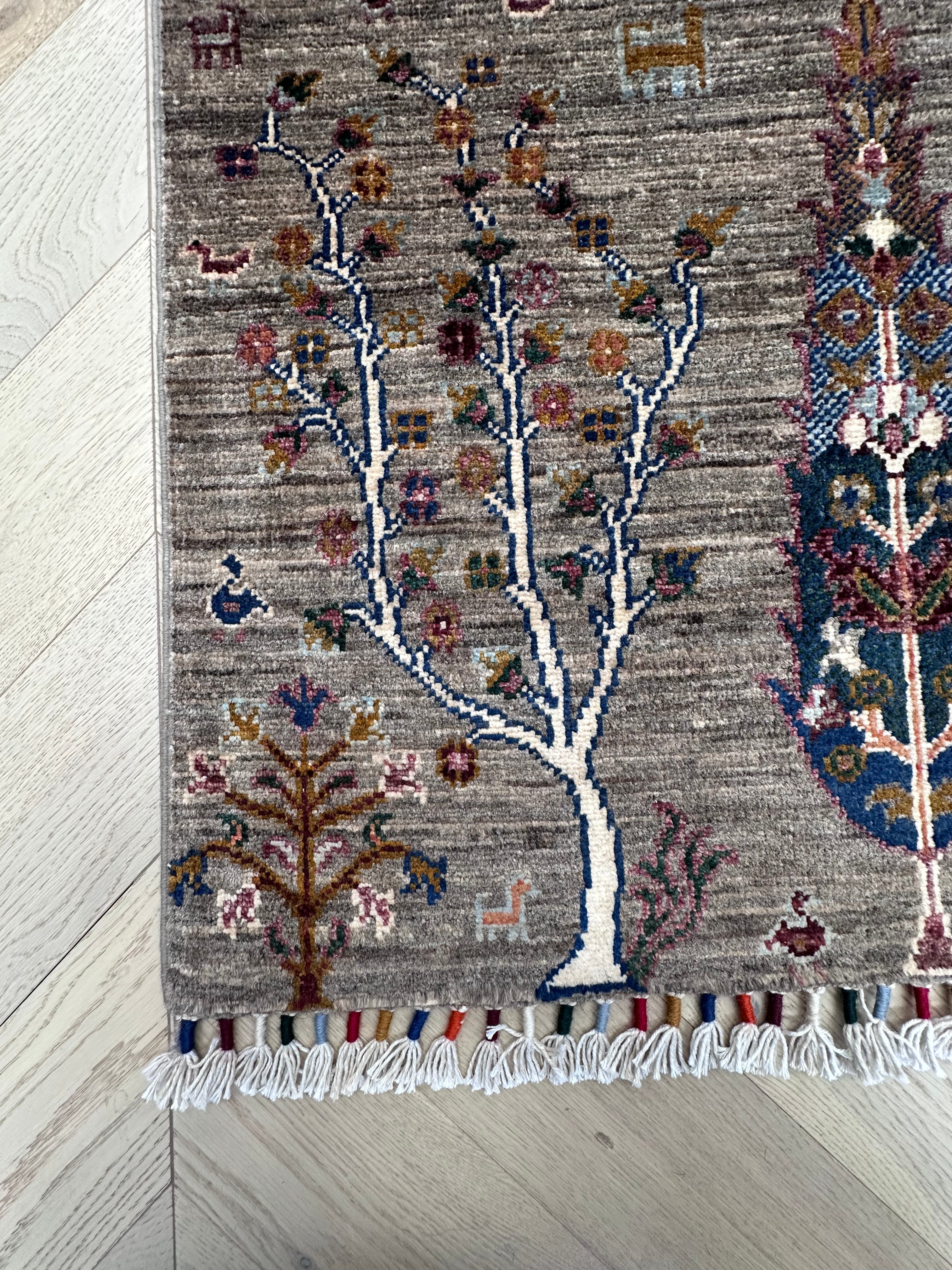 Grey Afghan Handmade
