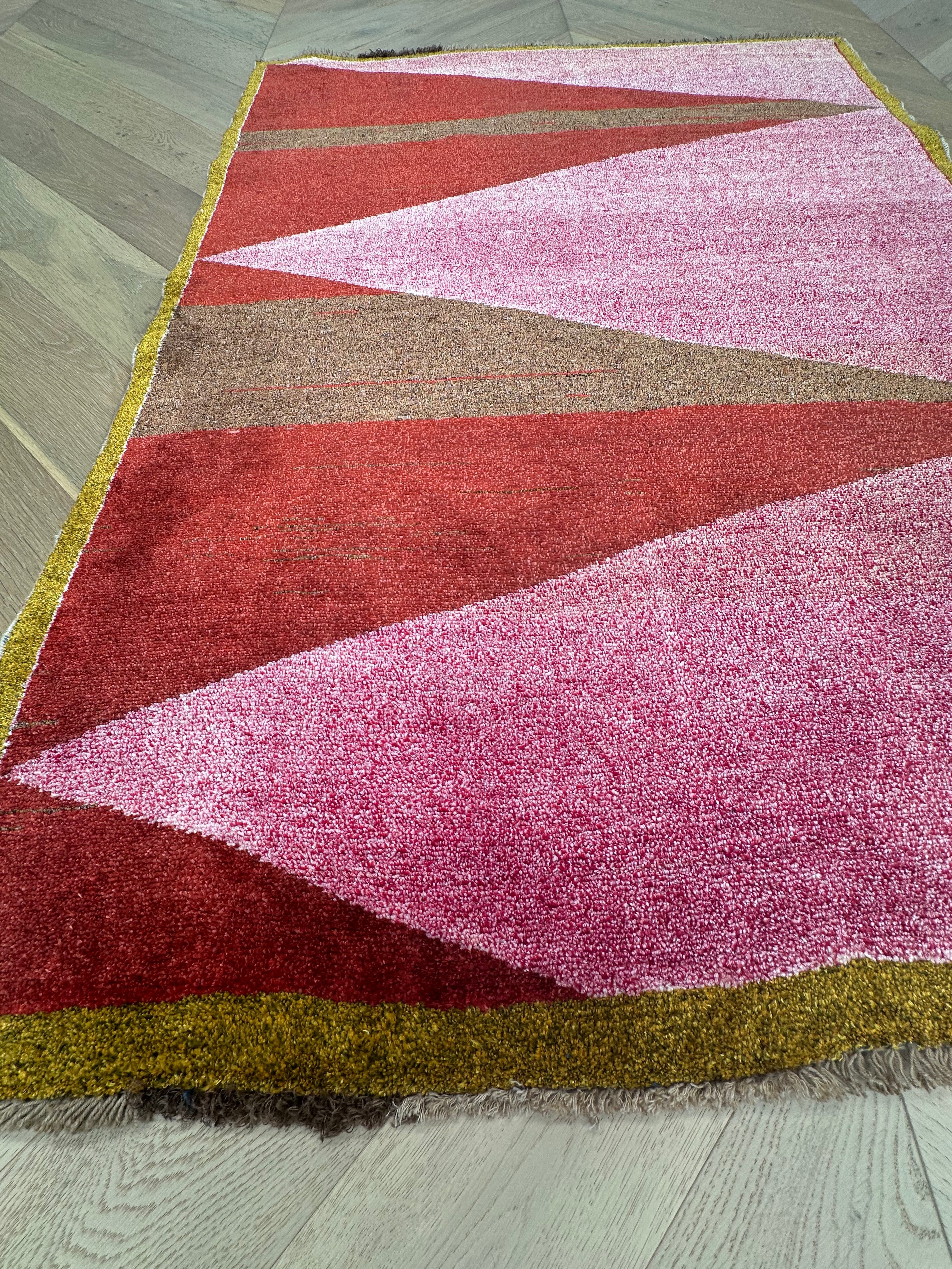 Red Afghan Handmade