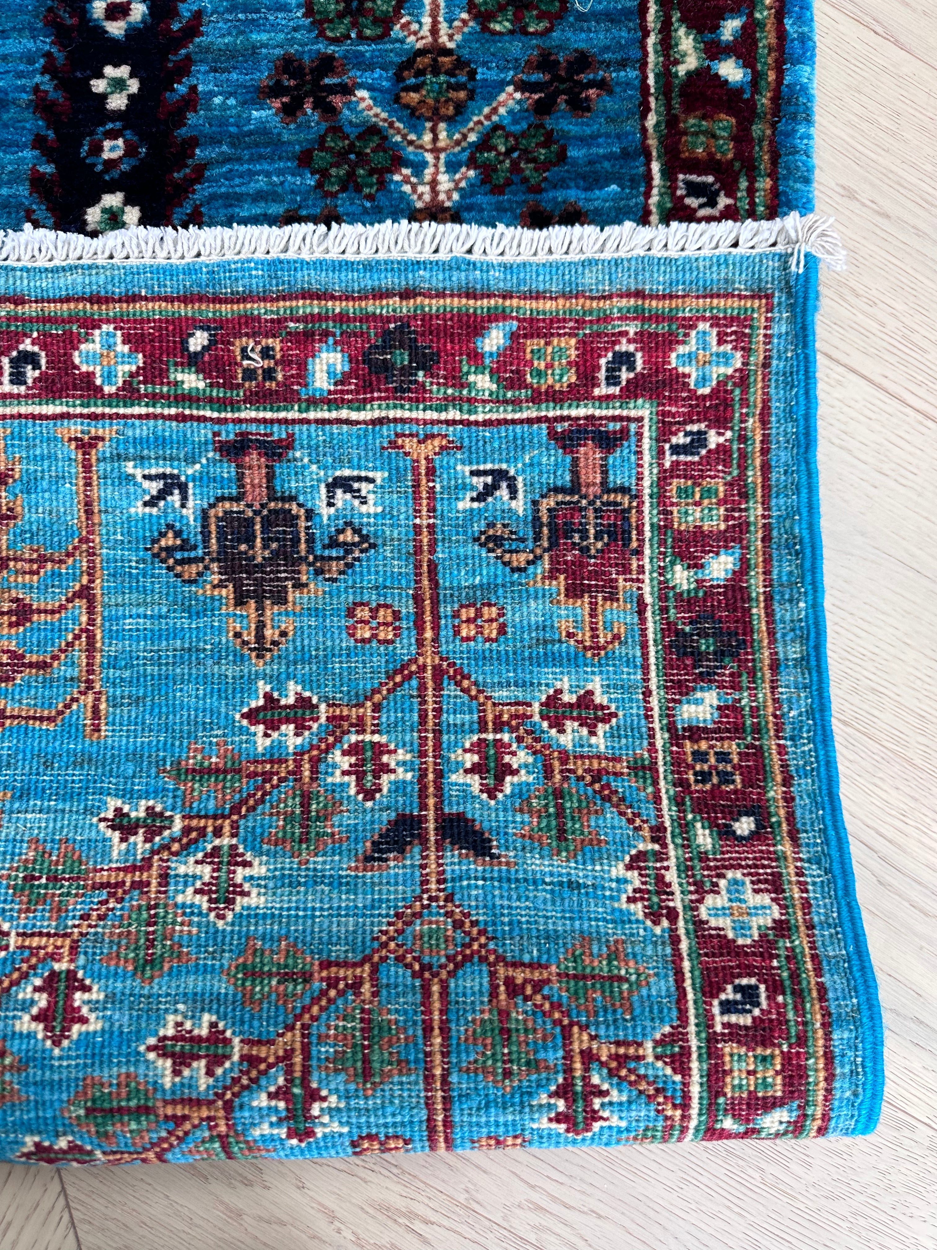 Red Afghan Handmade