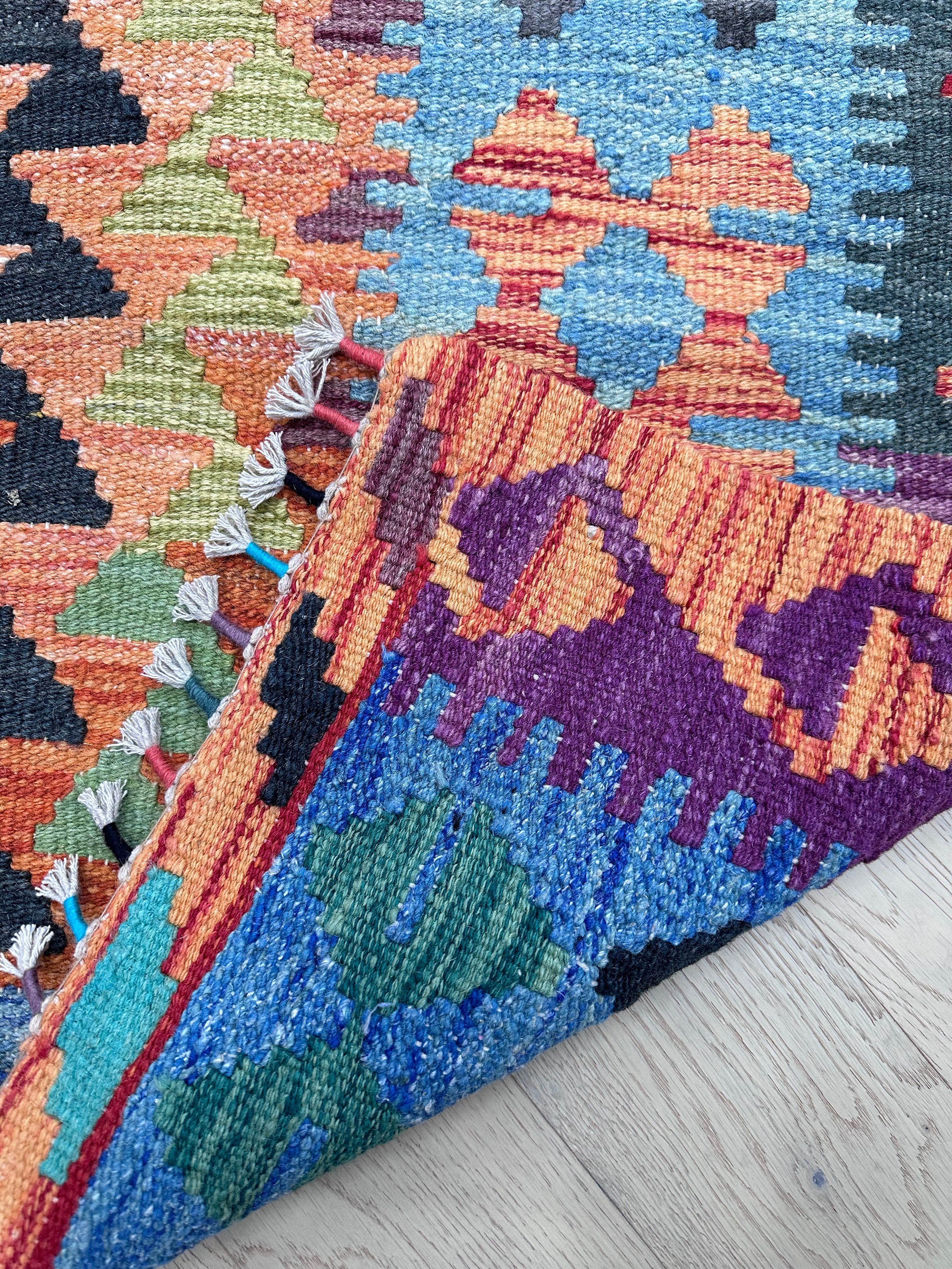 Chobi Afghan Handmade — 1.79 x 1.23