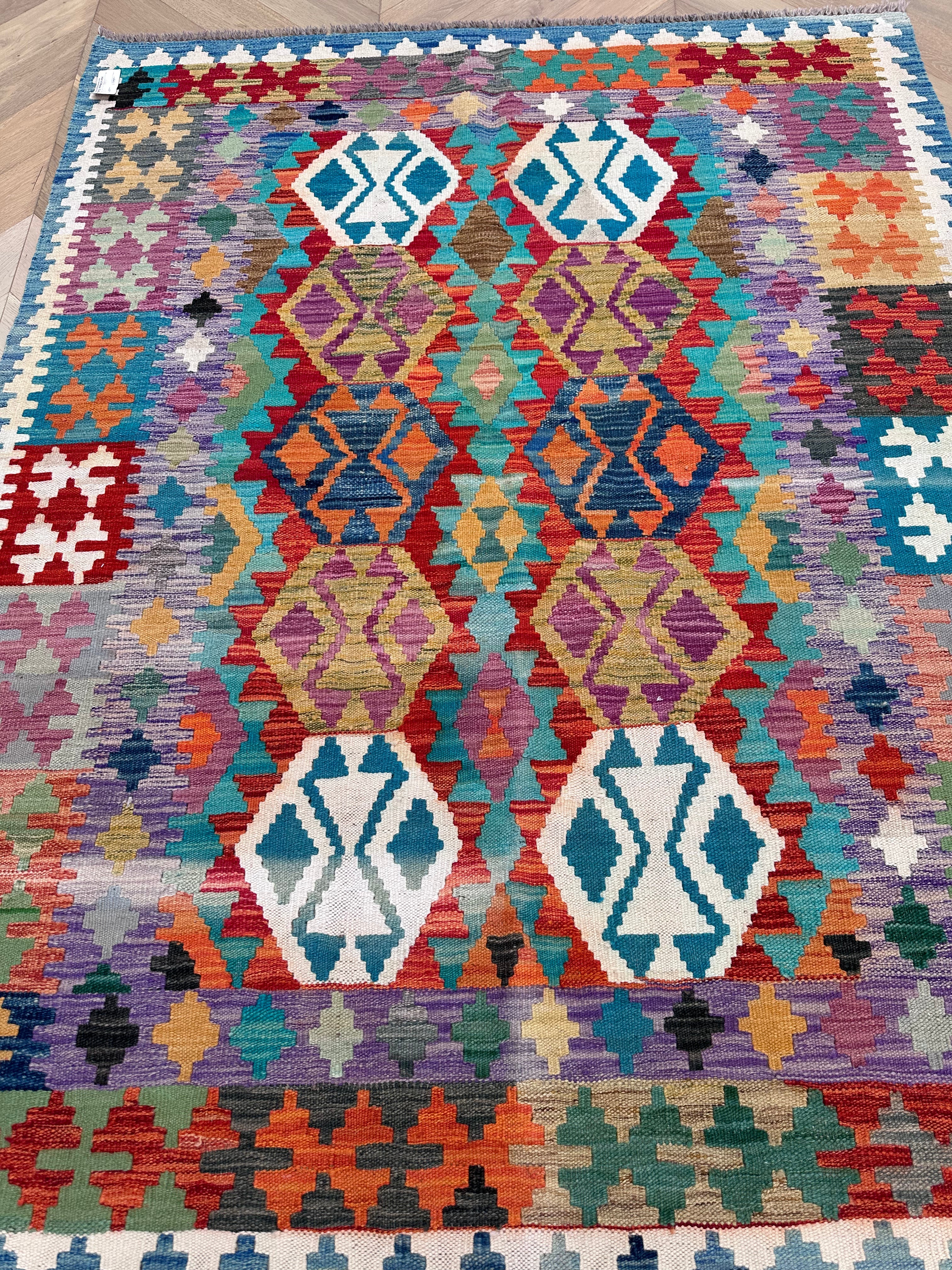 Chobi Afghan Handmade — 1.96 x 1.50