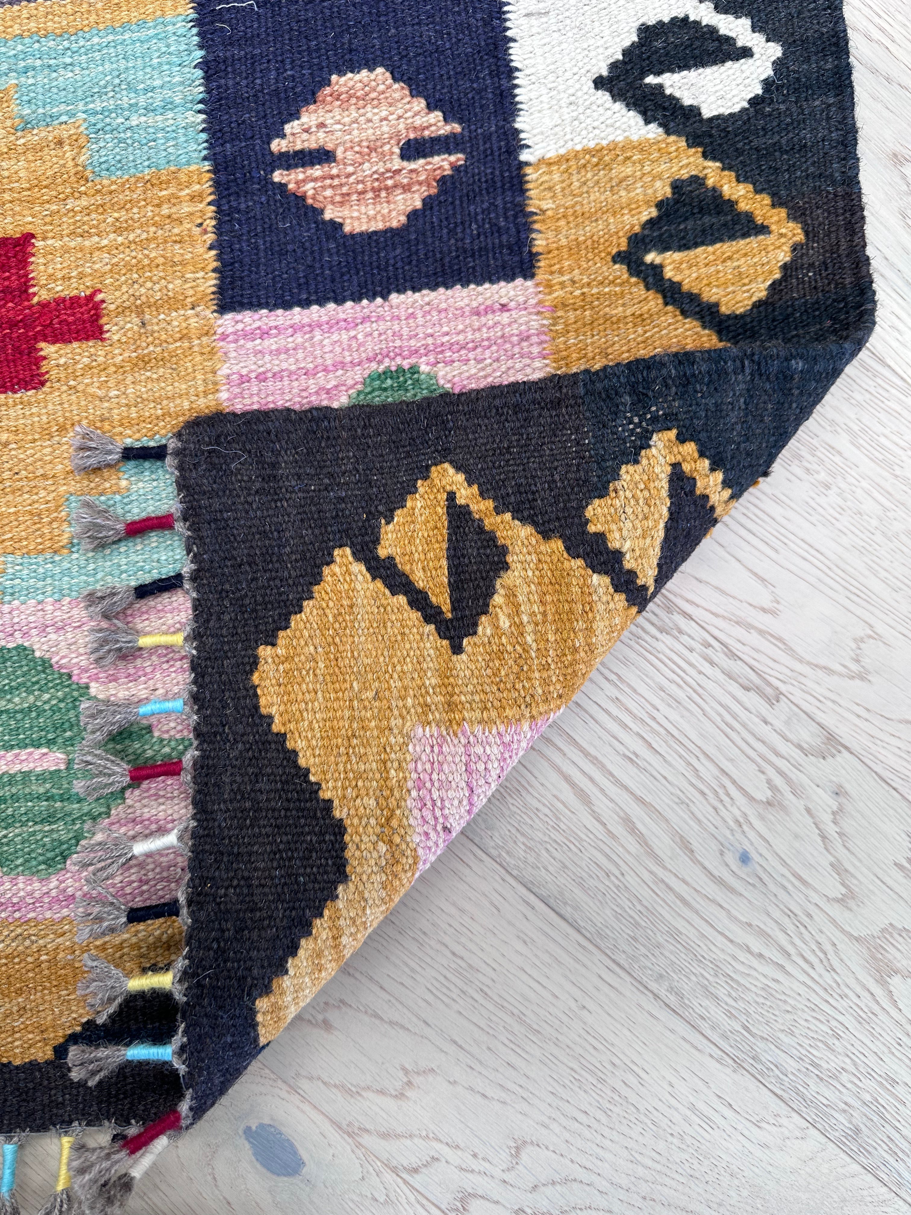 Chobi Afghan Handmade — 2.01 x 1.47